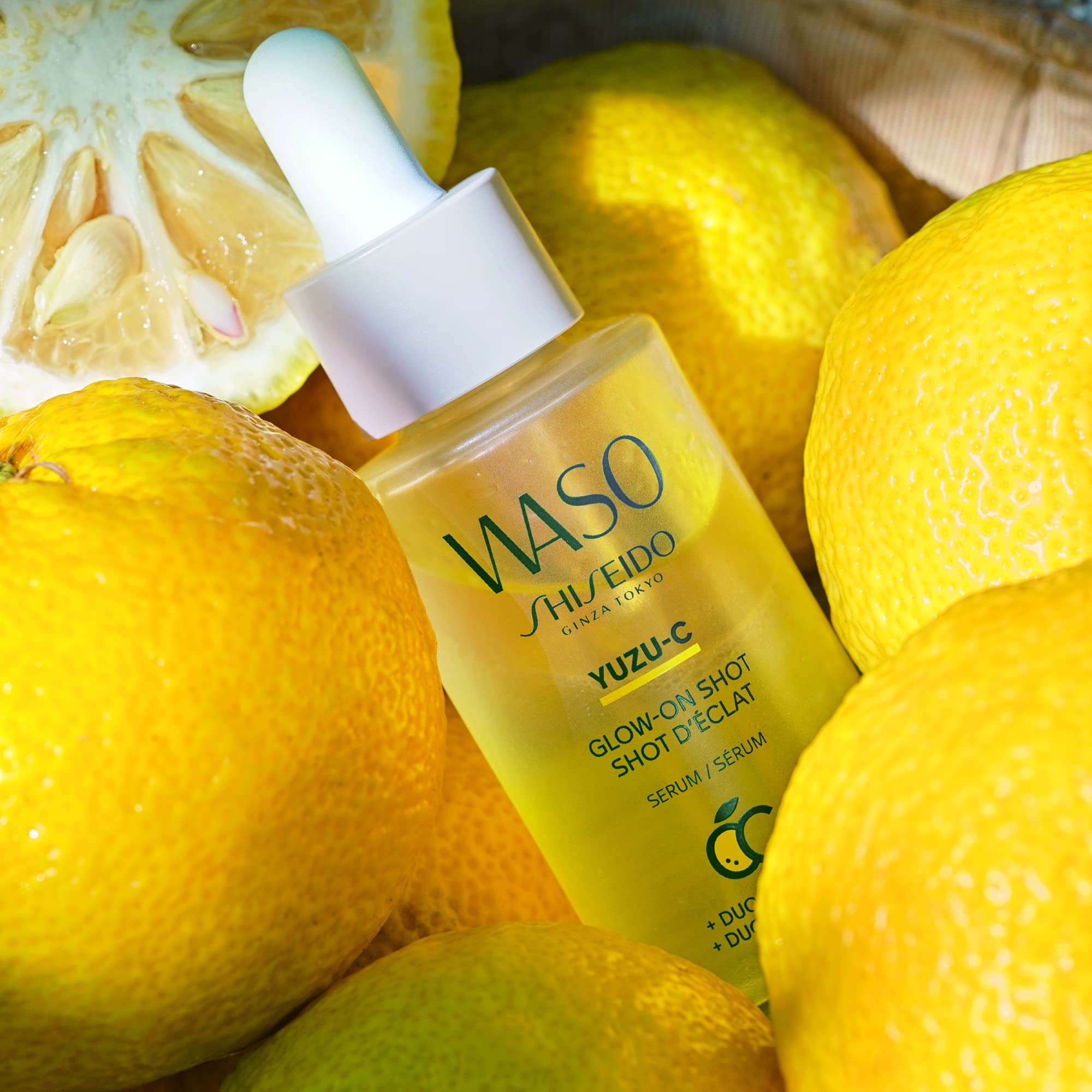 Foto 7 pulgar | Sérum Shiseido Waso Yuzu-C Glow-on Shot 28 ml Vegano 24 Horas - Venta Internacional