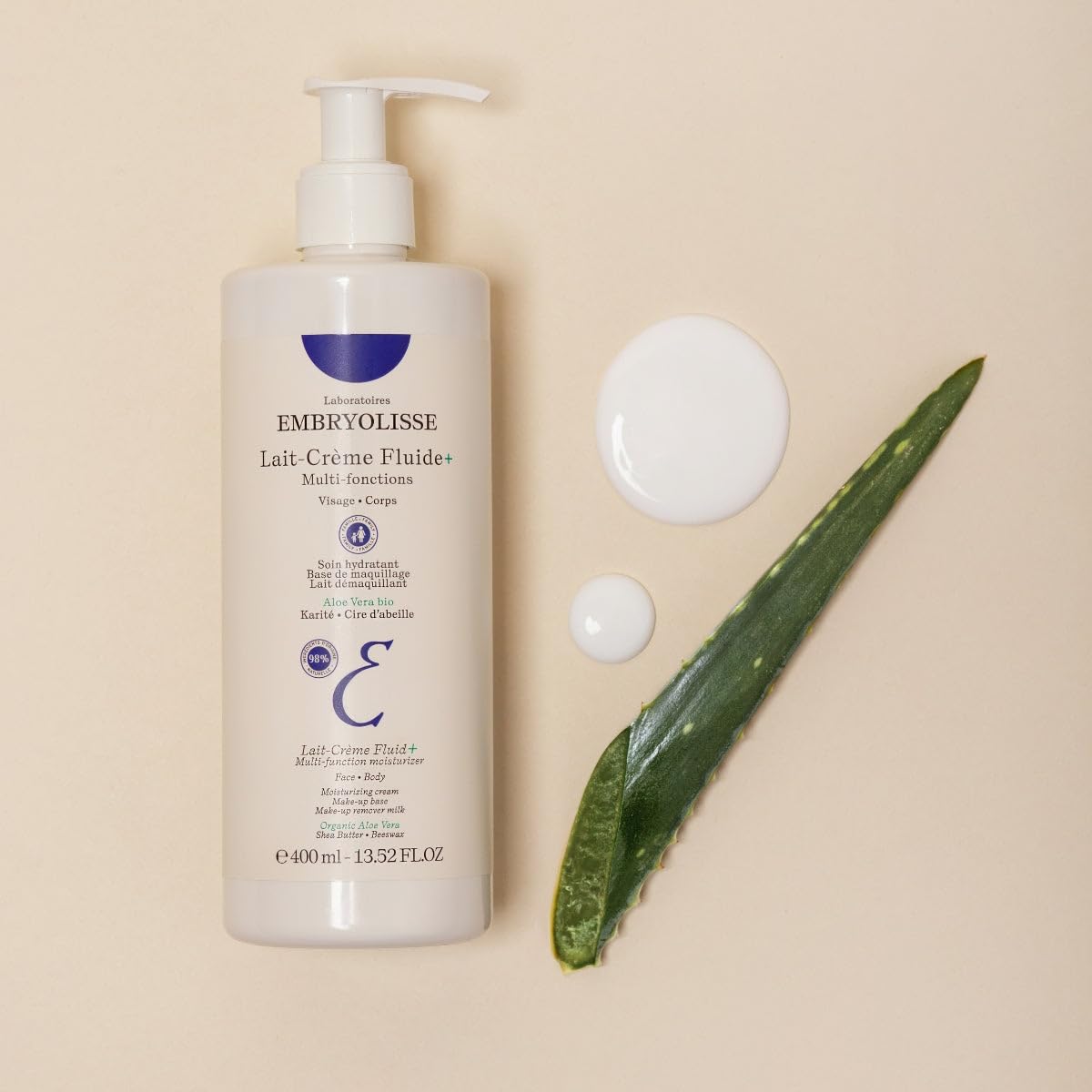 Foto 5 pulgar | Crema Hidratante Embryolisse Lait Creme Fluid 400 Ml - Venta Internacional.