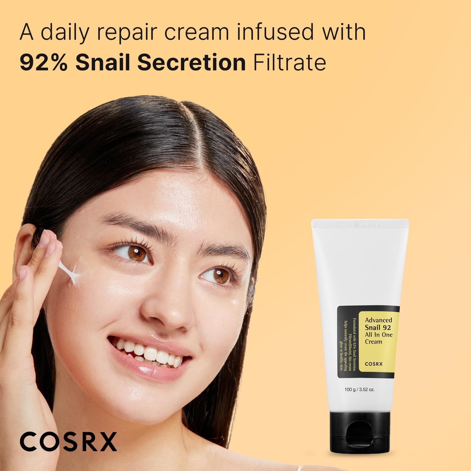 Foto 3 pulgar | Crema Hidratante Cosrx Snail Mucin 92%, Gel Facial Reparador Diario - Venta Internacional.