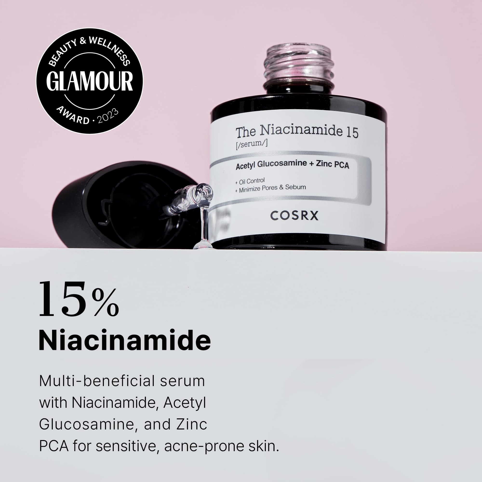 Foto 3 | Sérum Facial Cosrx con Niacinamida al 15% para Minimizar Poros y Suavizar la Piel 20 ml - Venta Internacional