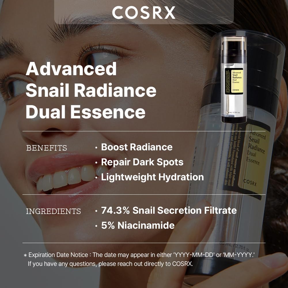 Foto 3 pulgar | Sérum Facial Cosrx Niacinamida 5% + Mucina de Caracol 74% 80 Ml - Venta Internacional