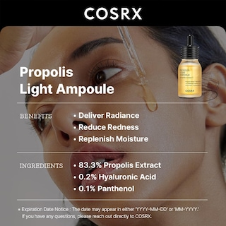 Foto 2 | Ampolla De Propóleo Serum Cosrx De 30 Ml Con Extracto De Propóleo Al 73,5% - Venta Internacional.