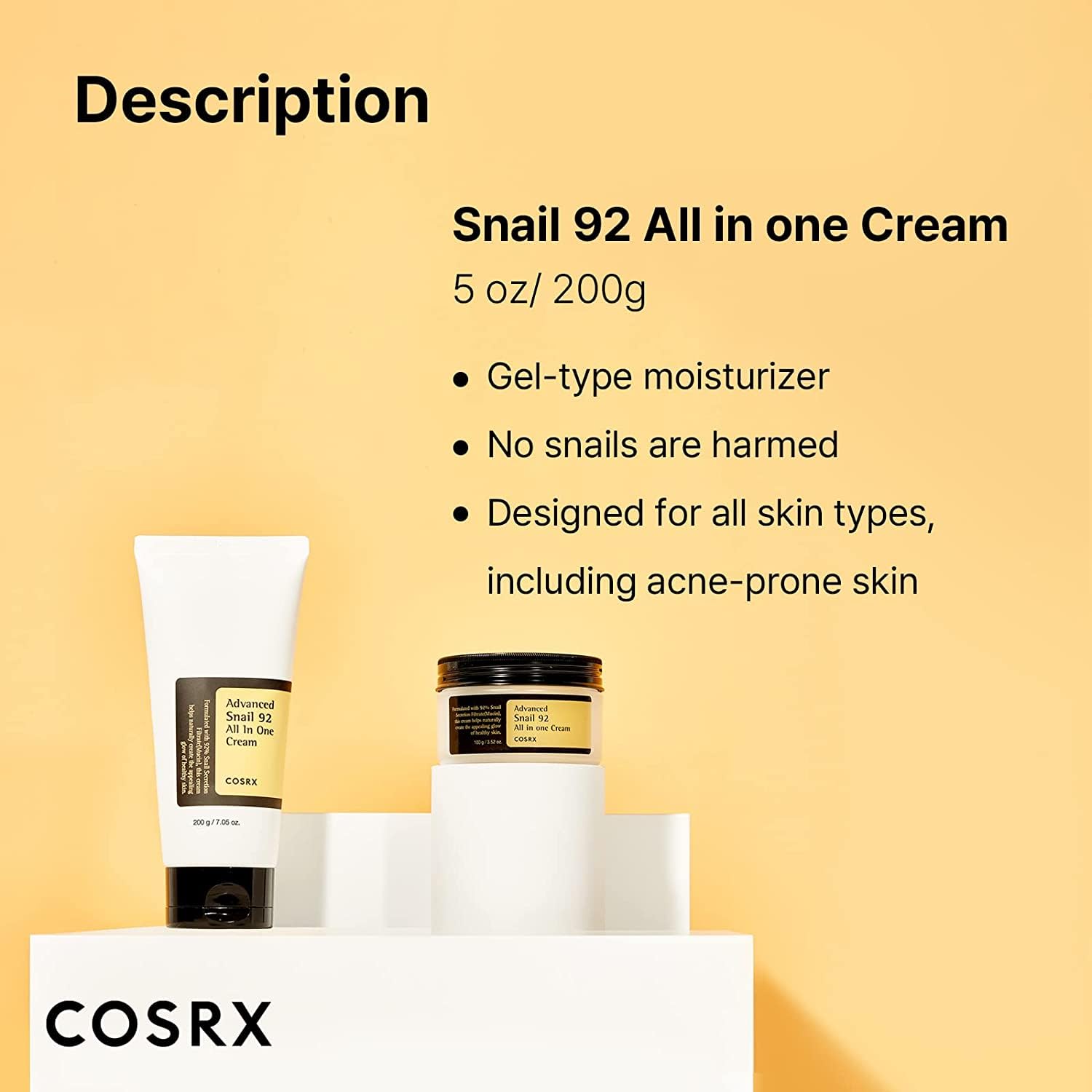Foto 7 pulgar | Gel Facial Hidratante Cosrx Snail Mucin 92% De Reparación Diaria, 200 Ml - Venta Internacional.