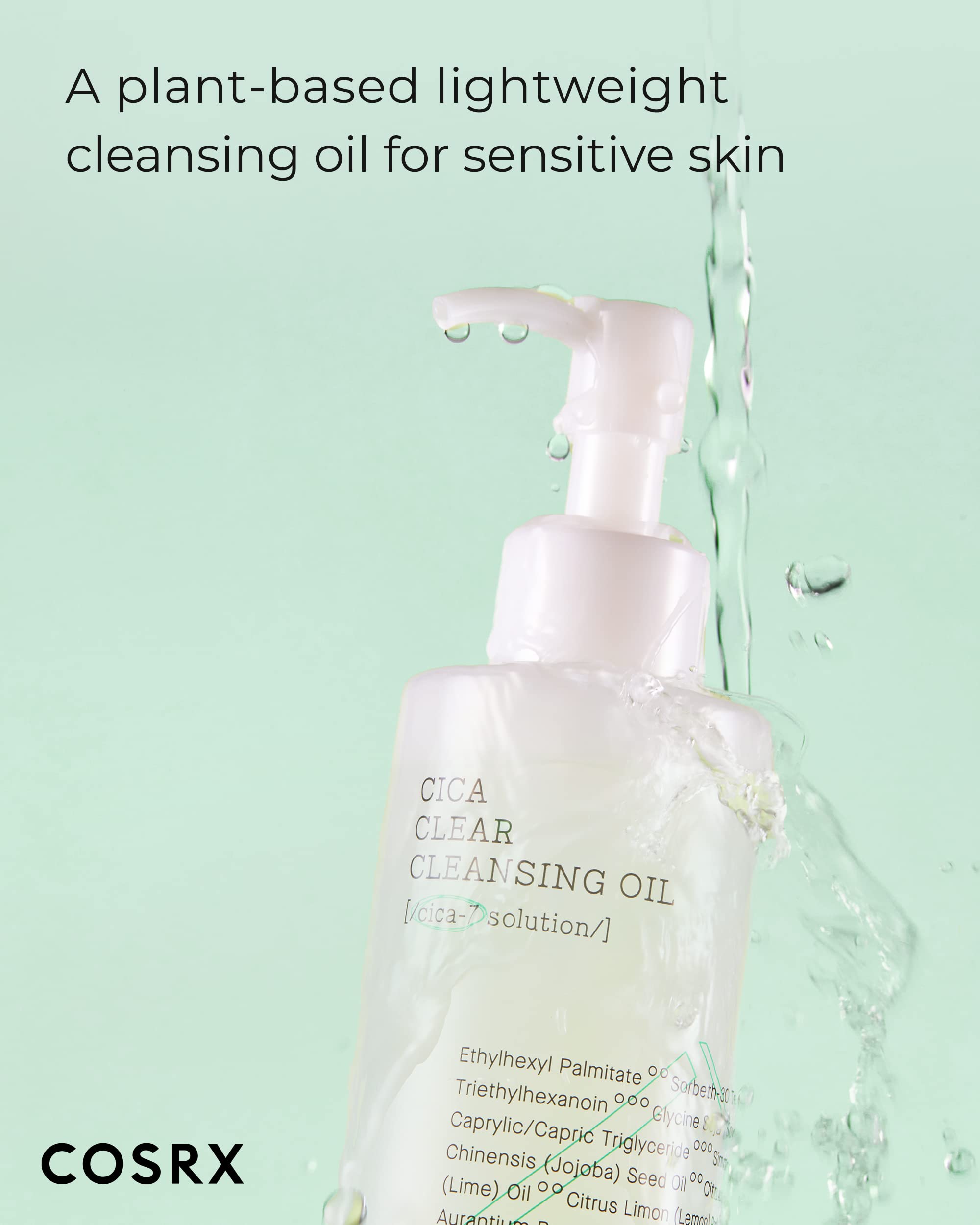 Foto 2 | Aceite Limpiador Cosrx Pure Fit Cica 200 Ml Para Pieles Sensibles - Venta Internacional.