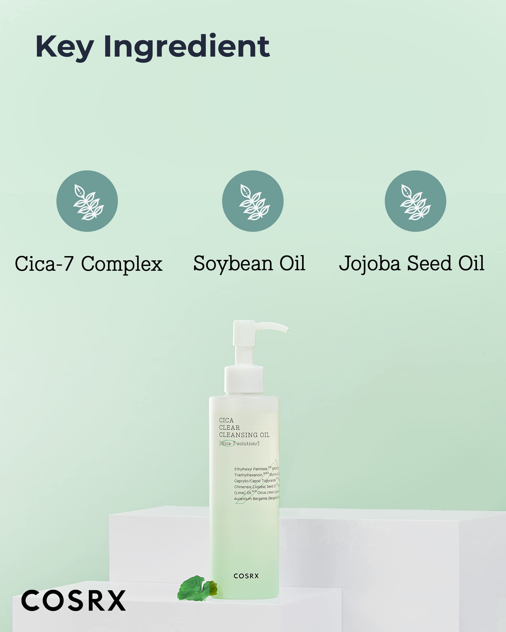 Foto 5 pulgar | Aceite Limpiador Cosrx Pure Fit Cica 200 Ml Para Pieles Sensibles - Venta Internacional.