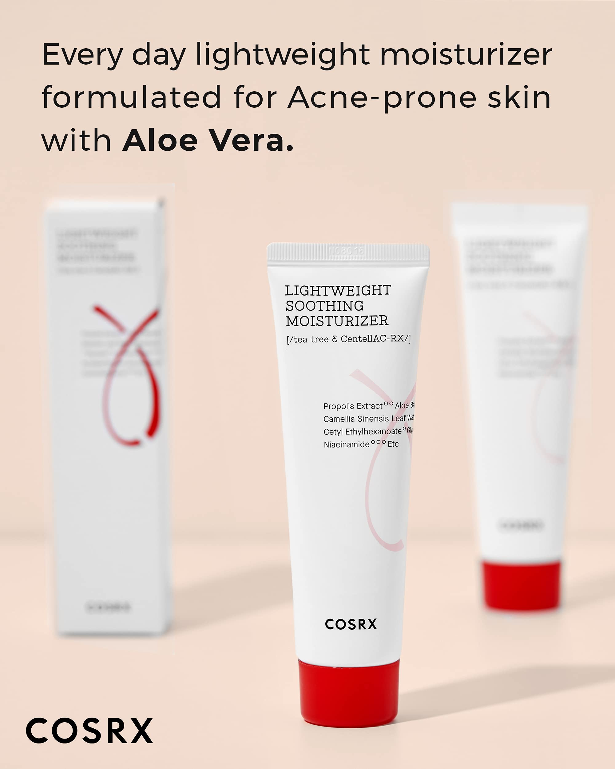 Foto 2 | Crema Hidratante Cosrx Ac Collection Ligera de 80 Ml Con Aloe Vera - Venta Internacional