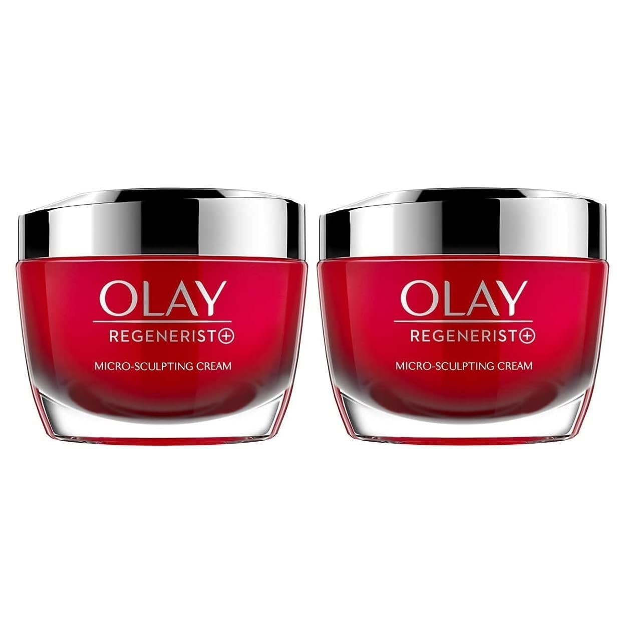 Crema Hidratante Olay Regenerist Plus Micro Sculpting 2 Piezas-Venta Internacional