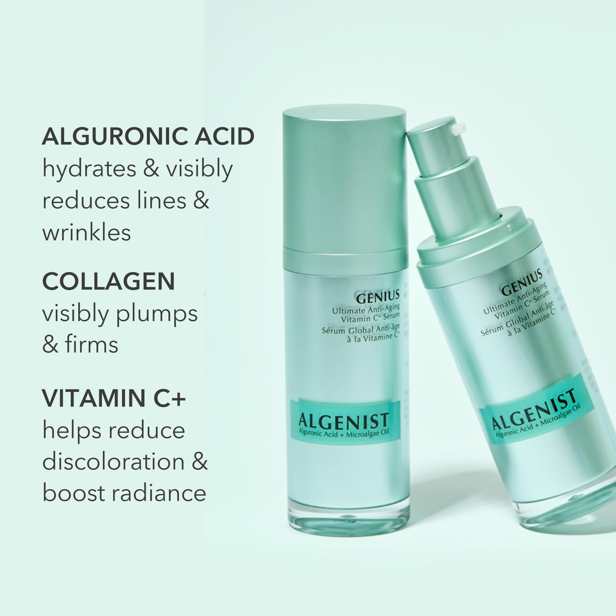 Foto 4 | Sérum Algenist Genius Ultimate Antienvejecimiento Con Vitamina C+ 30 Ml - Venta Internacional.