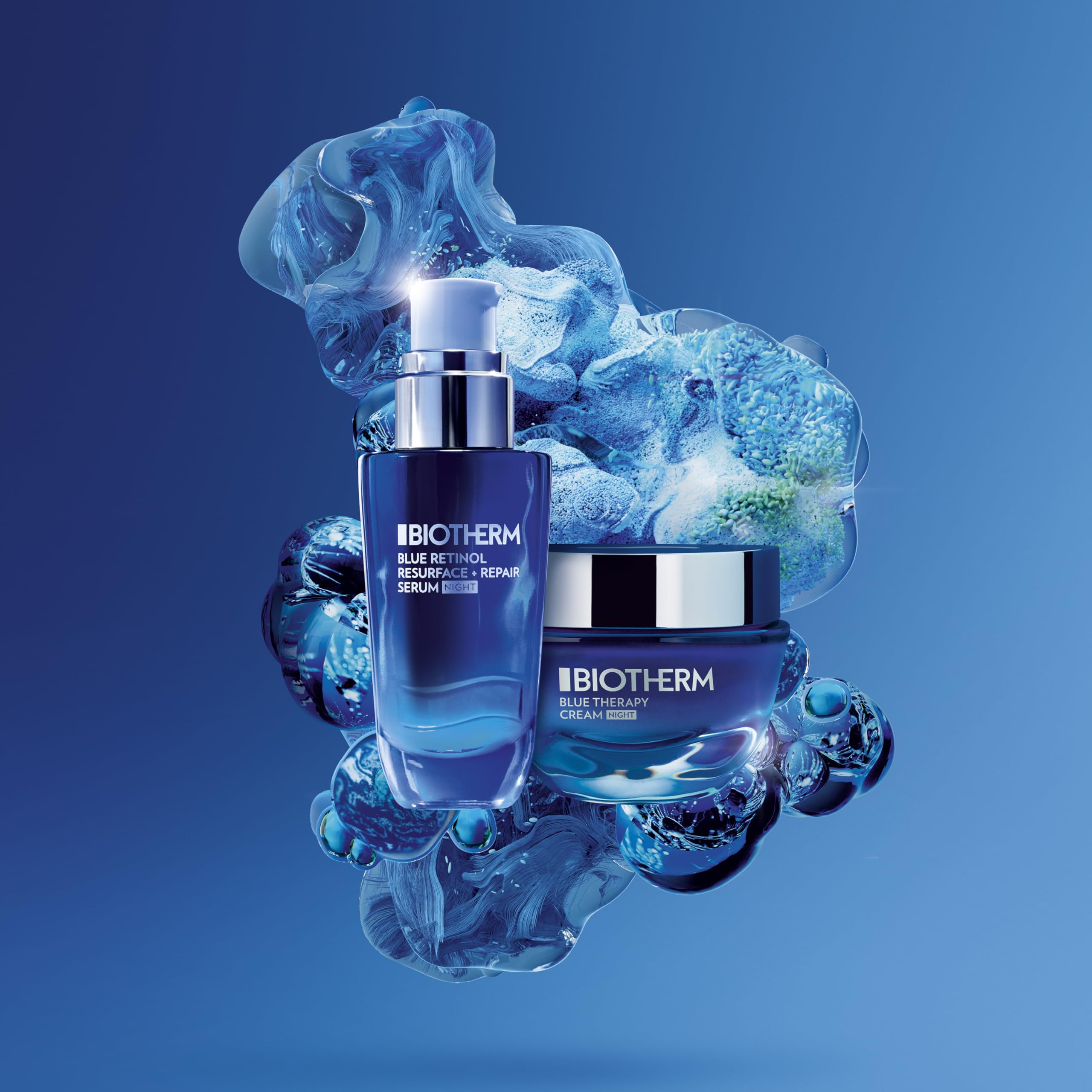 Foto 7 pulgar | Crema De Noche Biotherm Blue Therapy 50 Ml - Venta Internacional.