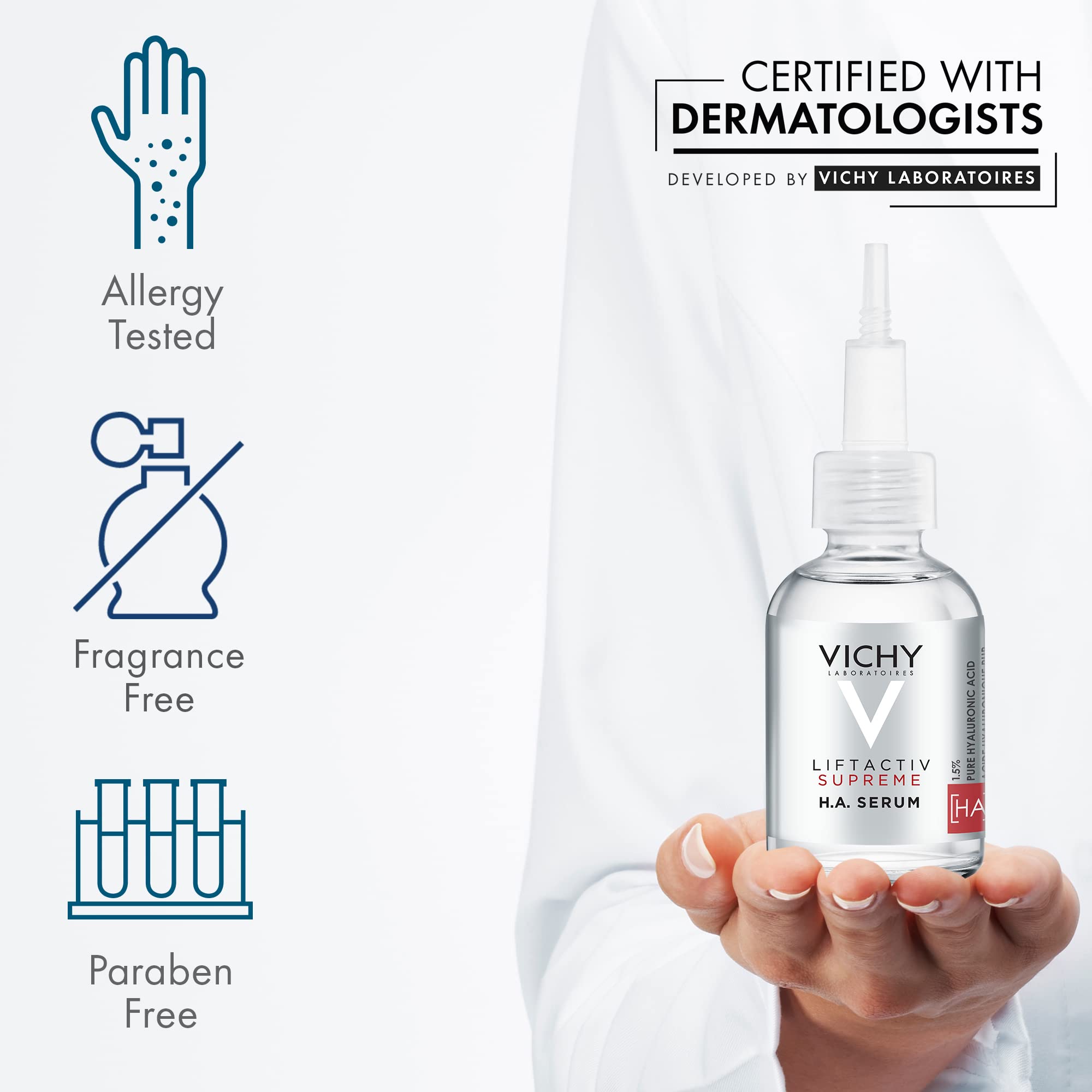 Foto 8 pulgar | Sérum Vichy Liftactiv Supreme 1,5% De Ácido Hialurónico 30 Ml - Venta Internacional.