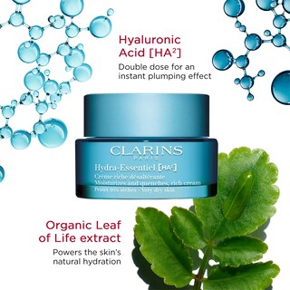 Foto 3 | Crema Hidratante Clarins Hydra-essentiel Rich Cream, 50 Ml, Muy Seca - Venta Internacional.