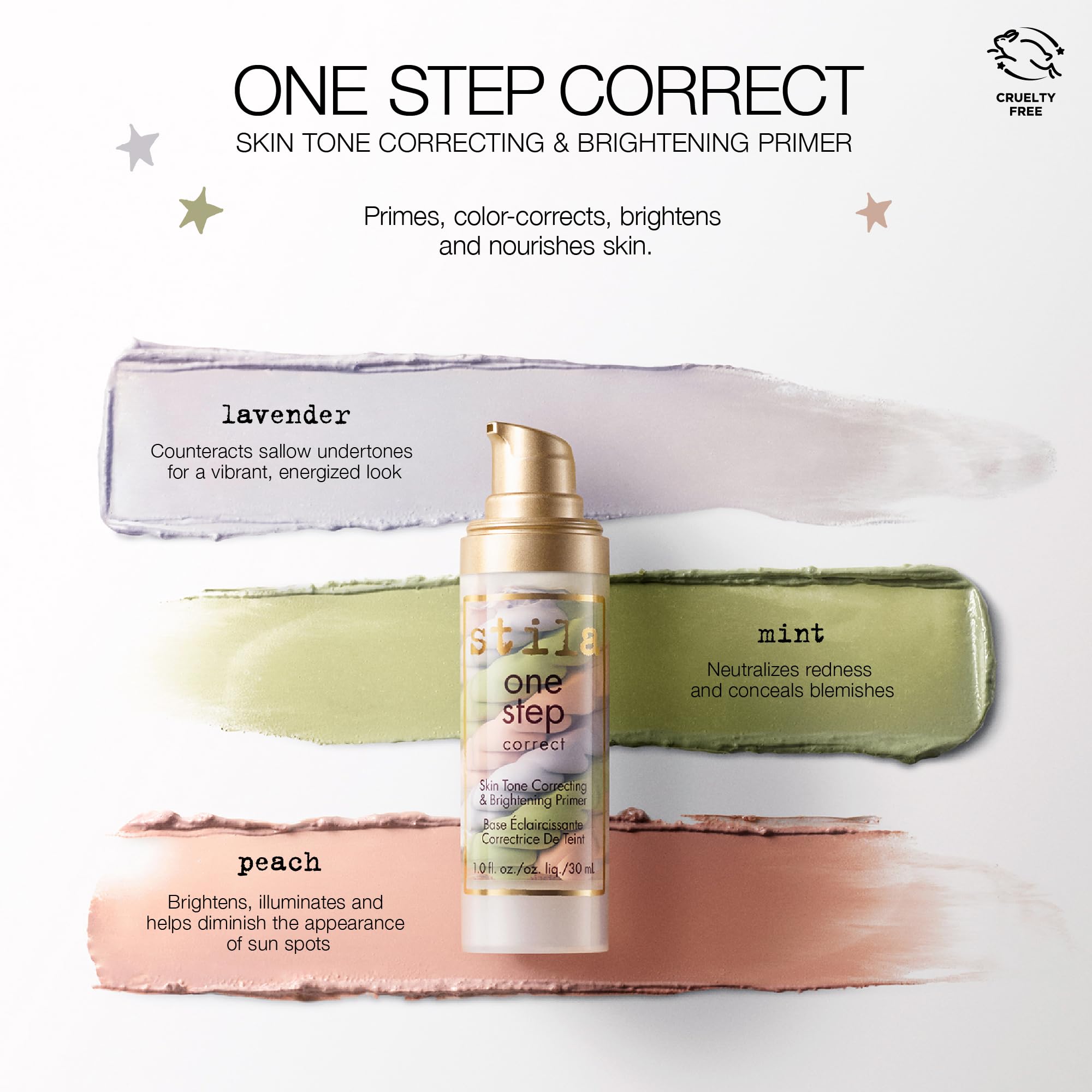 Foto 4 pulgar | Sérum Facial Primer Stila One Step, Corrector De Color, 30 Ml - Venta Internacional.