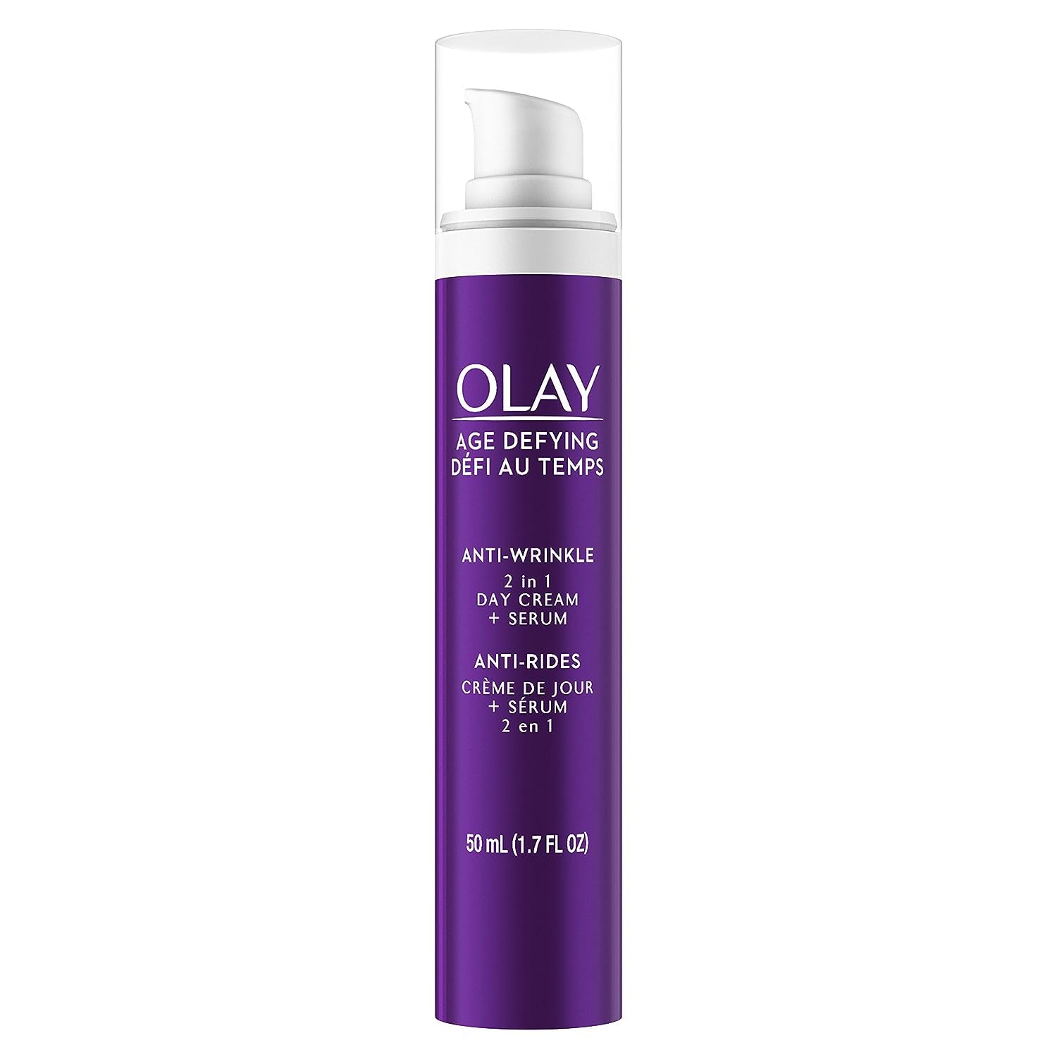 Crema De Día Antiarrugas 2 En 1 Serum Olay Antienvejecimiento, 50 Ml - Venta Internacional.