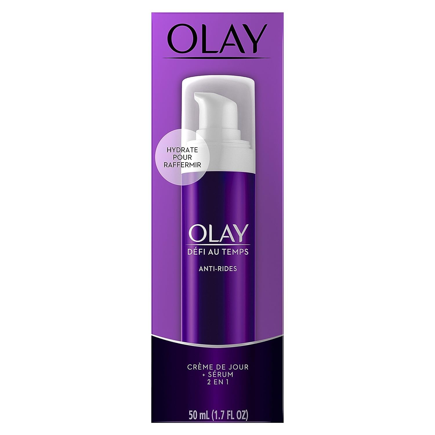 Foto 2 | Crema De Día Antiarrugas 2 En 1 Serum Olay Antienvejecimiento, 50 Ml - Venta Internacional.