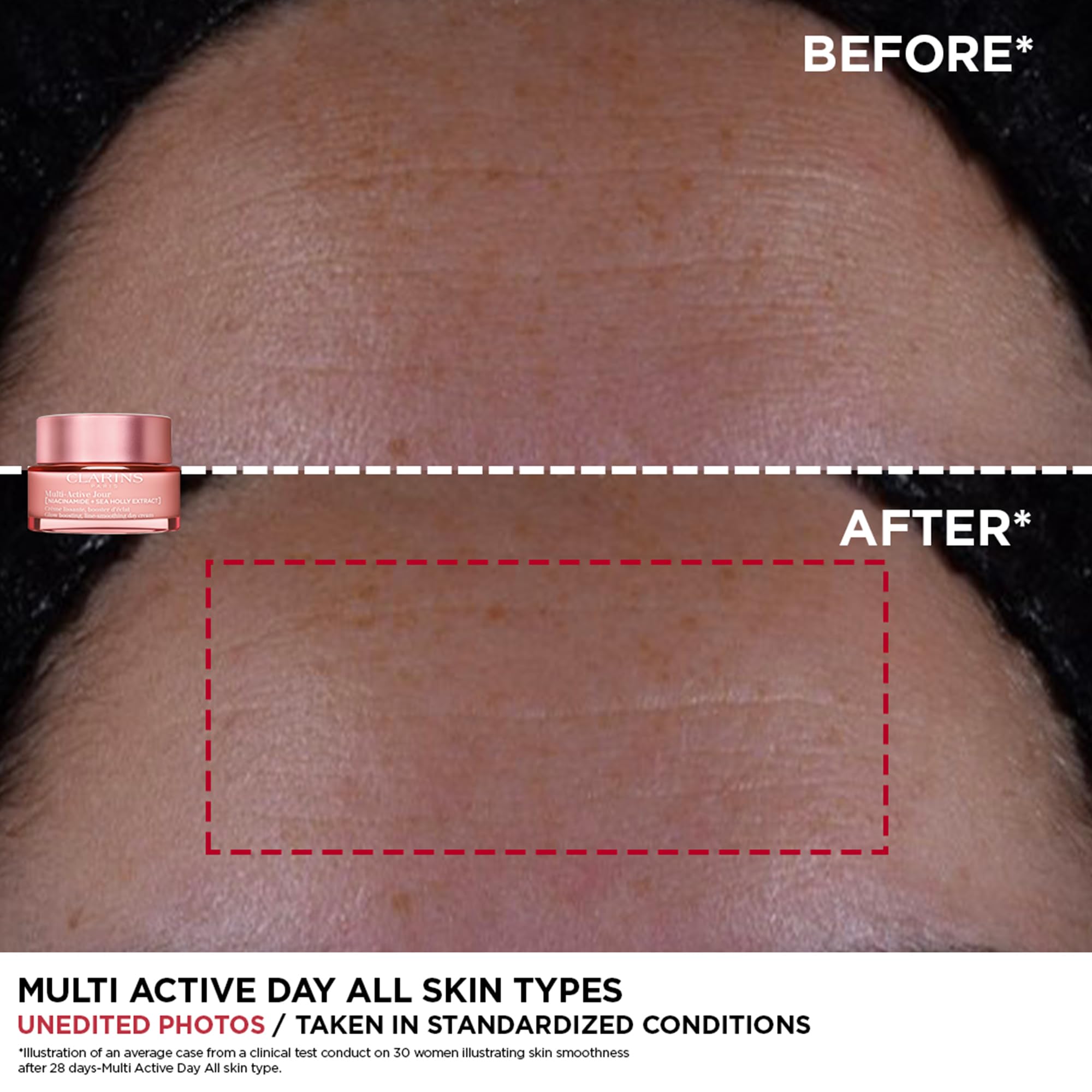 Foto 3 pulgar | Crema Hidratante Clarins Multi-active Day Con Niacinamida 50 Ml - Venta Internacional.