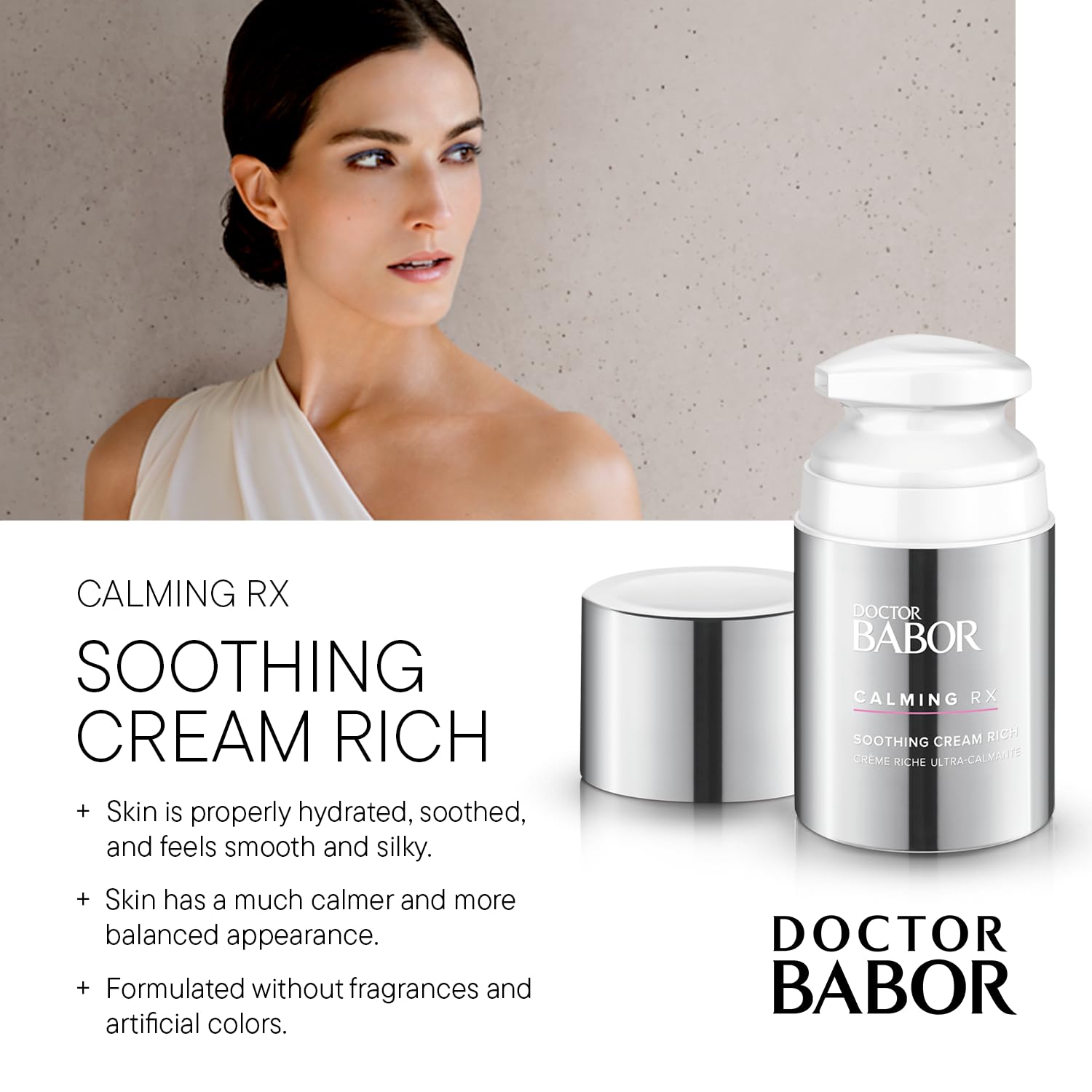 Foto 3 pulgar | Crema Babor Doctor Calming Rx, Calmante Y Rica, 50 Ml, Para Piel Seca - Venta Internacional.