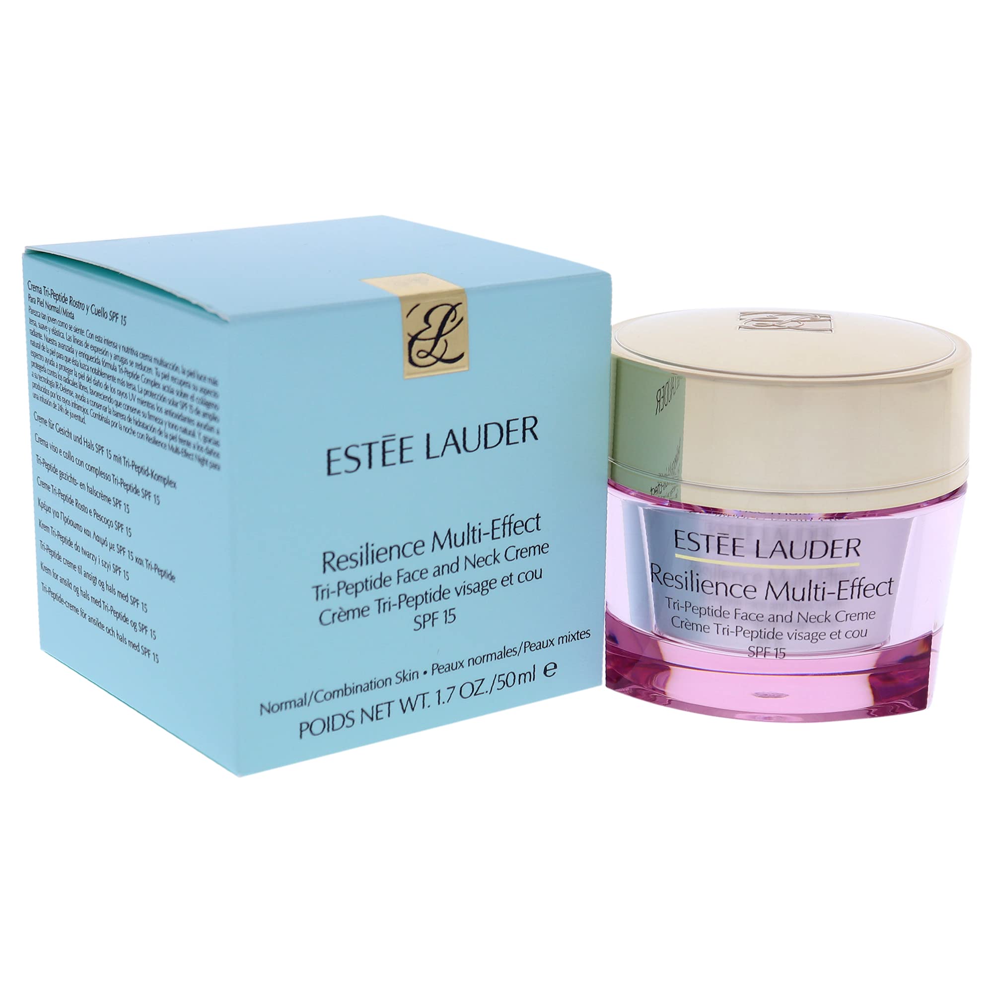 Foto 4 pulgar | Crema Multiefecto Cream Estée Lauder Resilience Spf 15 50 Ml - Venta Internacional.