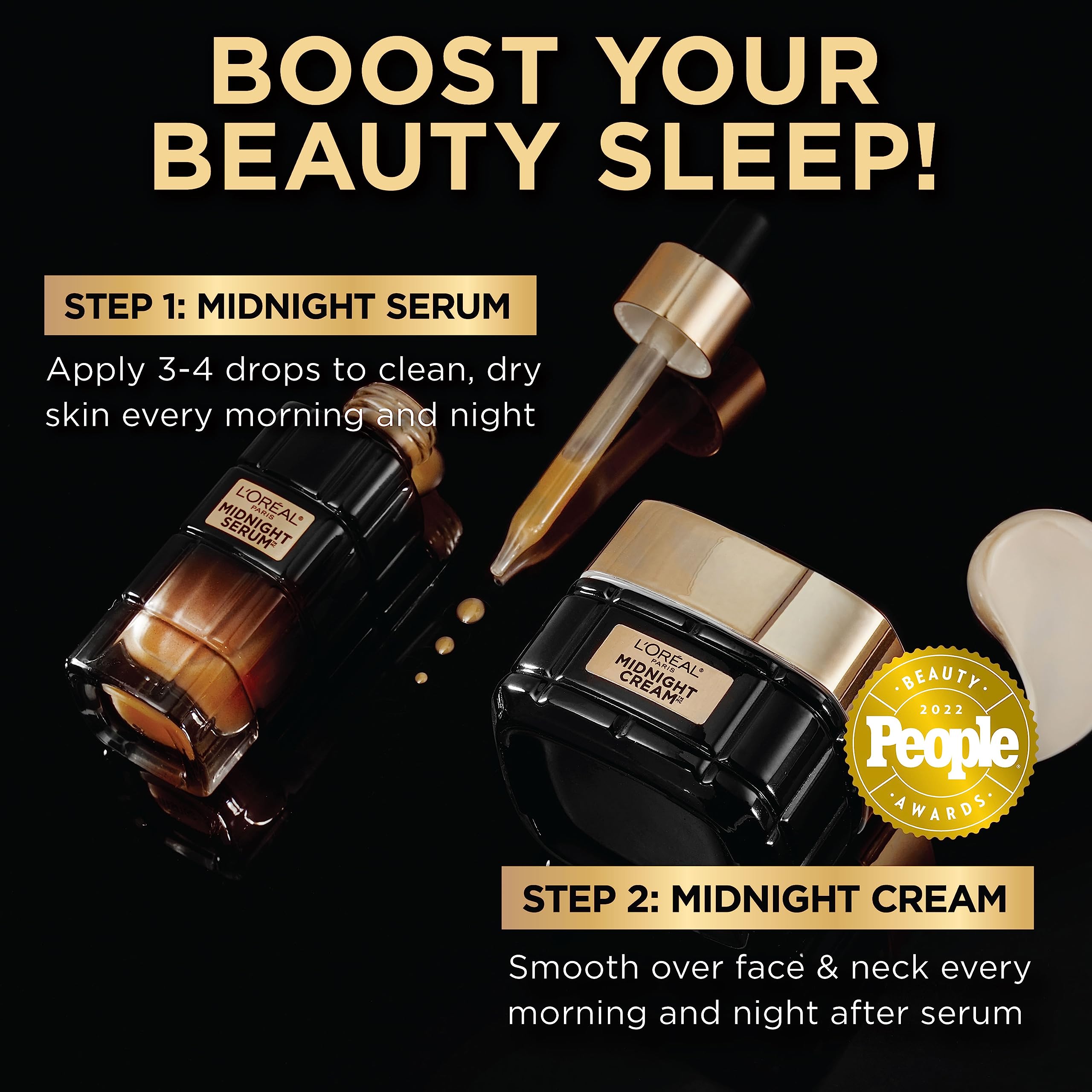 Foto 4 pulgar | Sérum L'oréal Paris Age Perfect Antiedad Midnight 30 Ml - Venta Internacional.