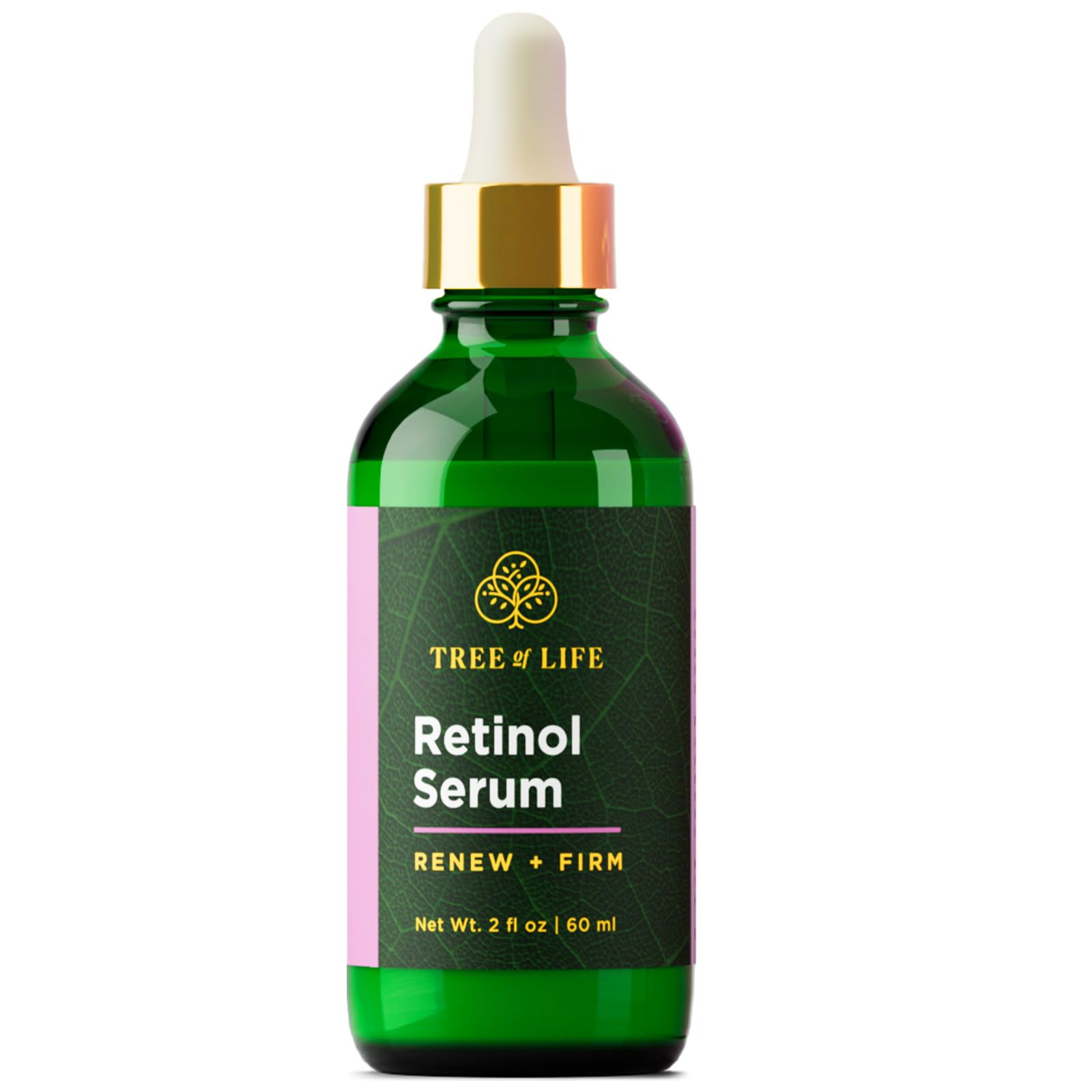 Sérum Tree Of Life Retinol Para Rostro Antienvejecimiento, 60 Ml, Con Ácido Hialurónico - Venta Internacional.
