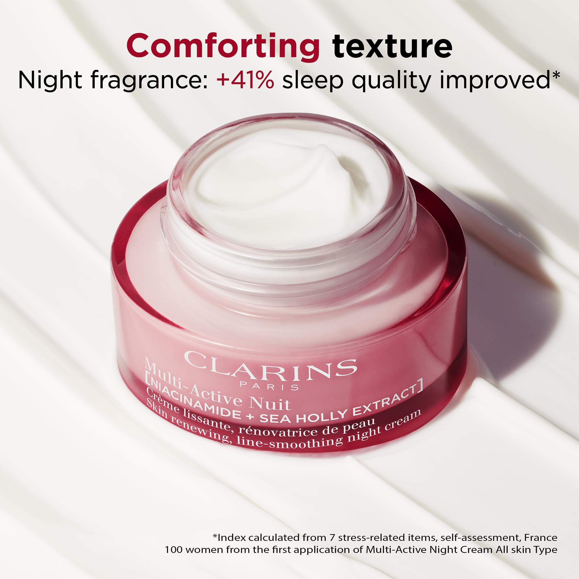 Foto 4 pulgar | Crema Hidratante Nocturna Clarins Multi-active Renewing Con Niacinamida - Venta Internacional.