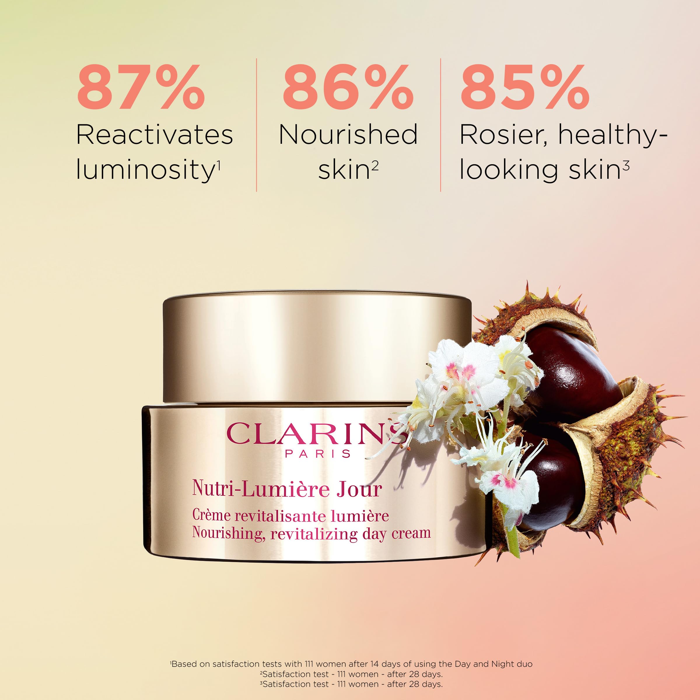 Foto 3 pulgar | Crema De Día Clarins Nutri-lumière Antiedad 50 Ml - Venta Internacional.