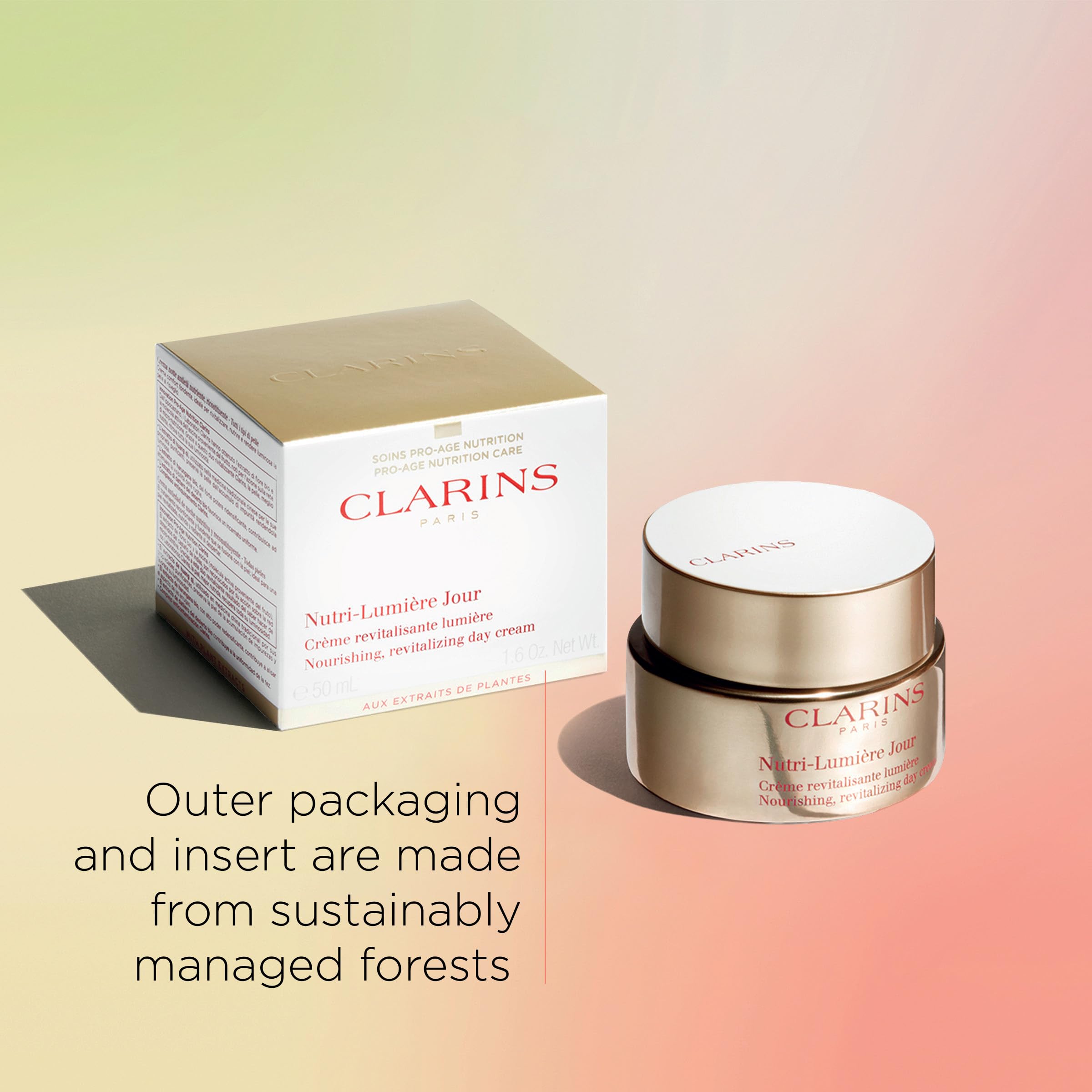 Foto 7 pulgar | Crema De Día Clarins Nutri-lumière Antiedad 50 Ml - Venta Internacional.