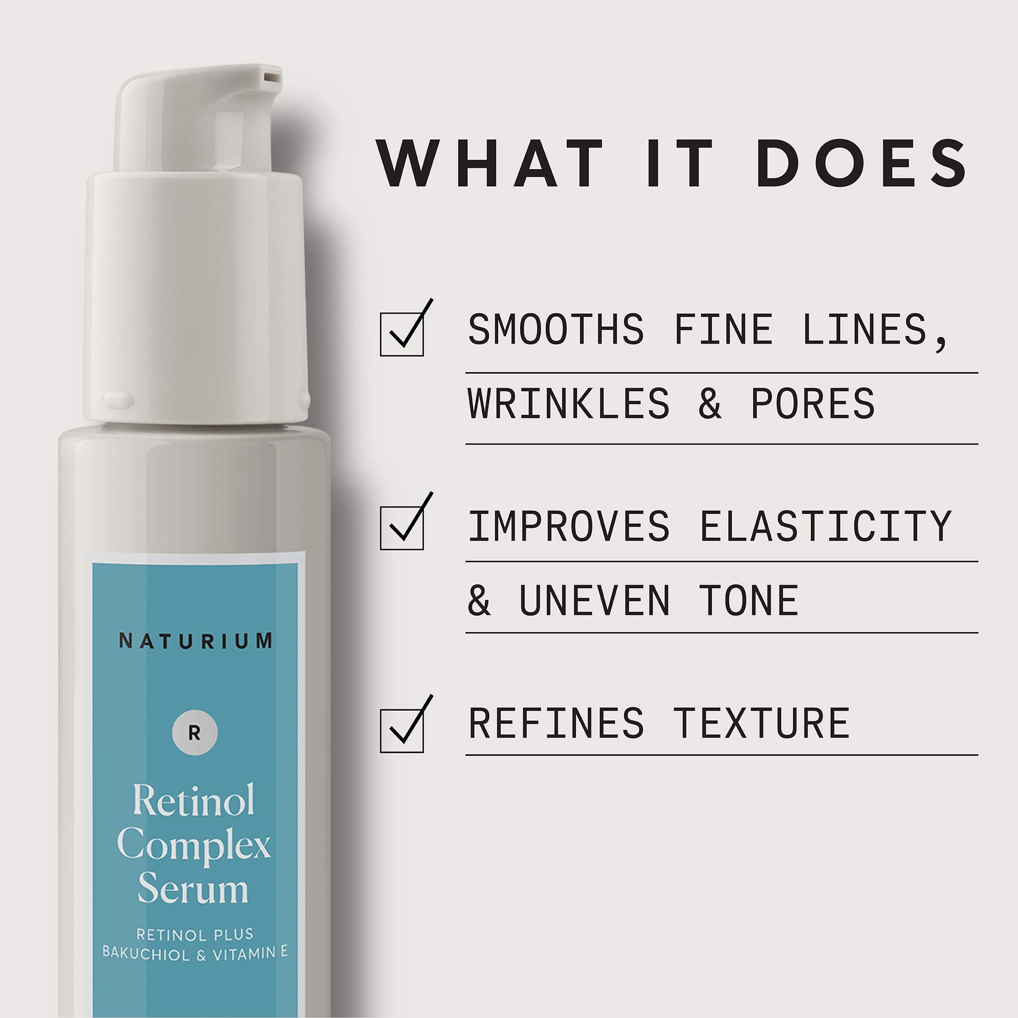 Foto 6 pulgar | Serum Naturium Retinol Complex Con Bakuchiol 30 Ml - Venta Internacional.