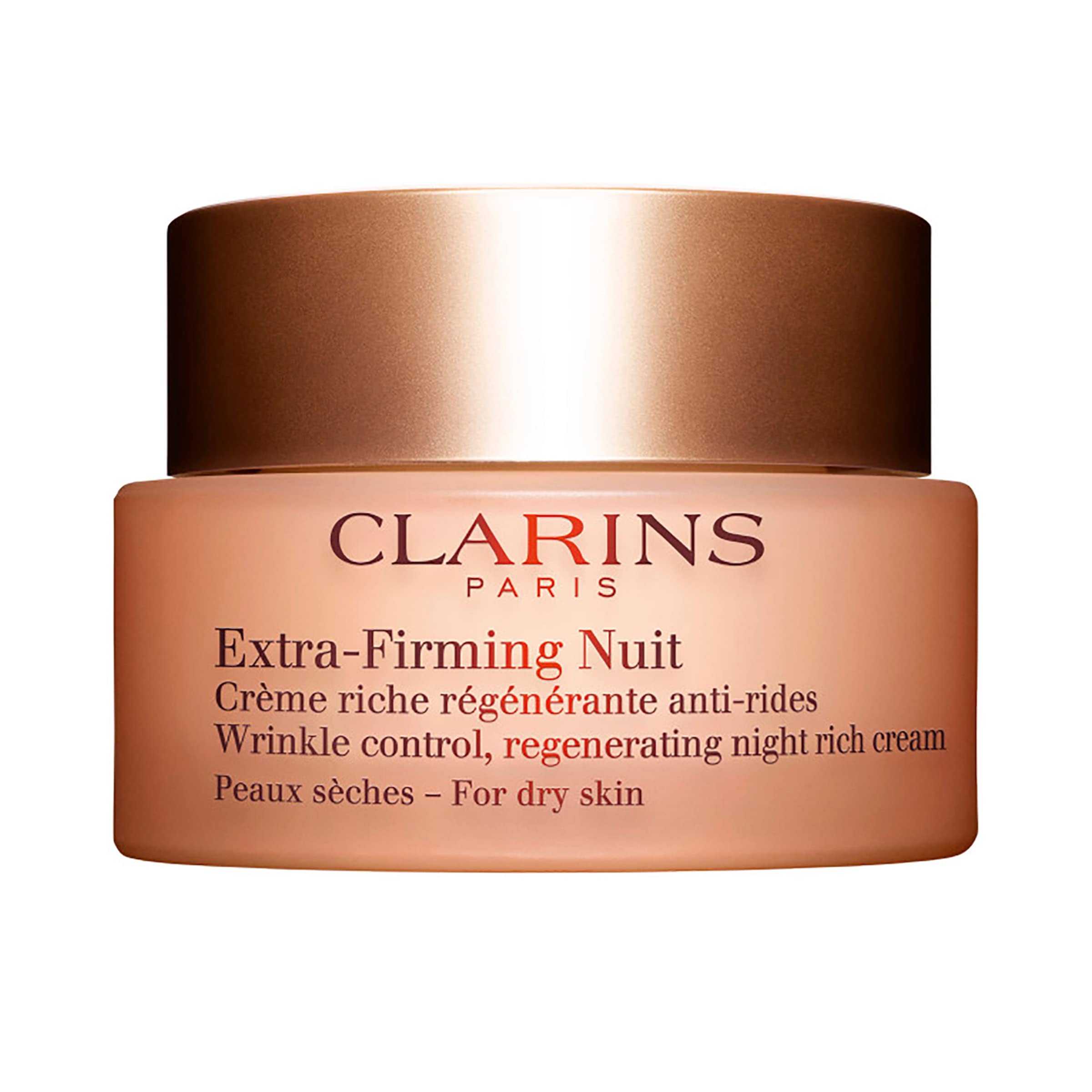 Crema De Noche Clarins Extrareafirmante Antienvejecimiento 50 Ml Para Piel Seca - Venta Internacional.