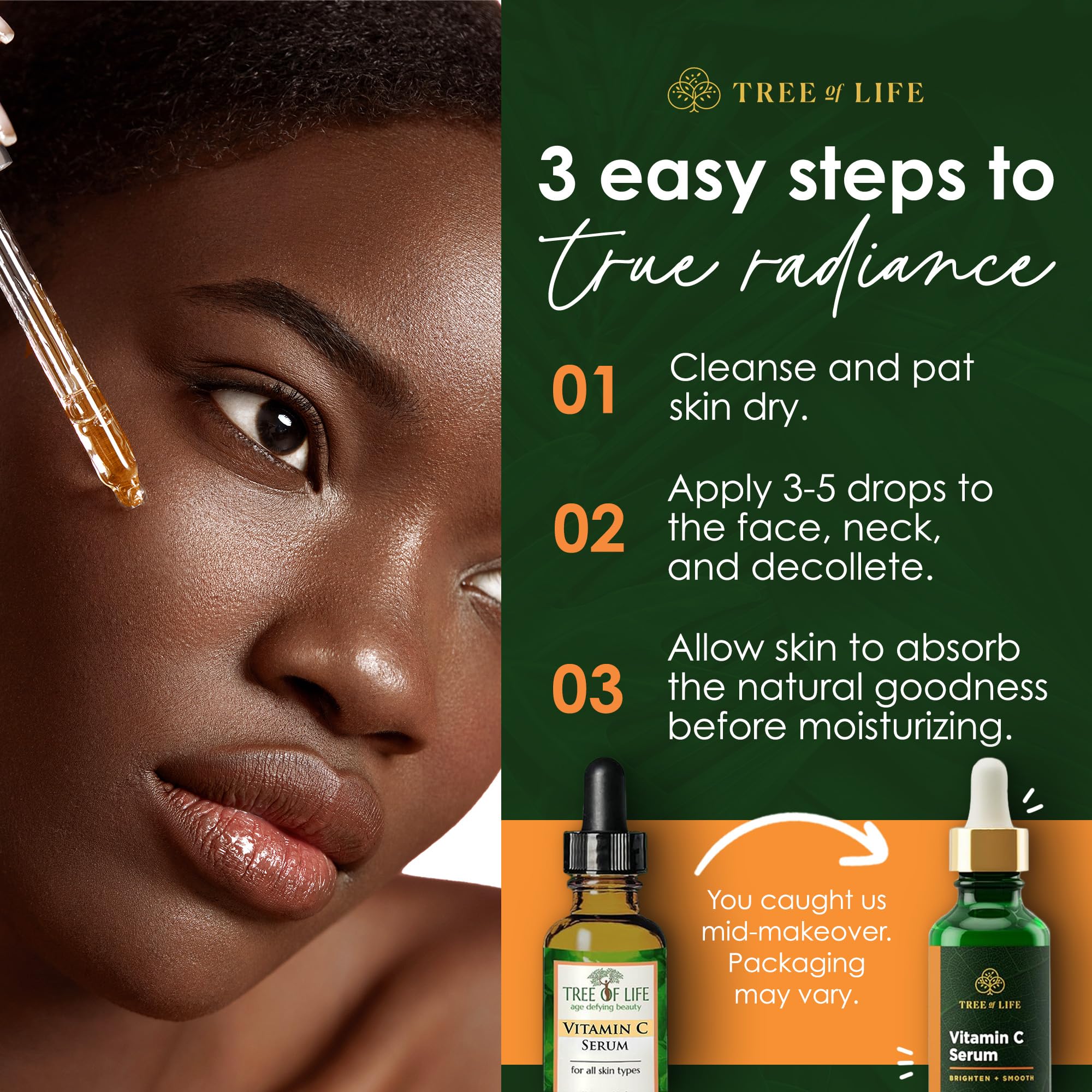Foto 7 pulgar | Sérum Tree Of Life Vitamina C 30 Ml Para Manchas Oscuras Y Arrugas - Venta Internacional.