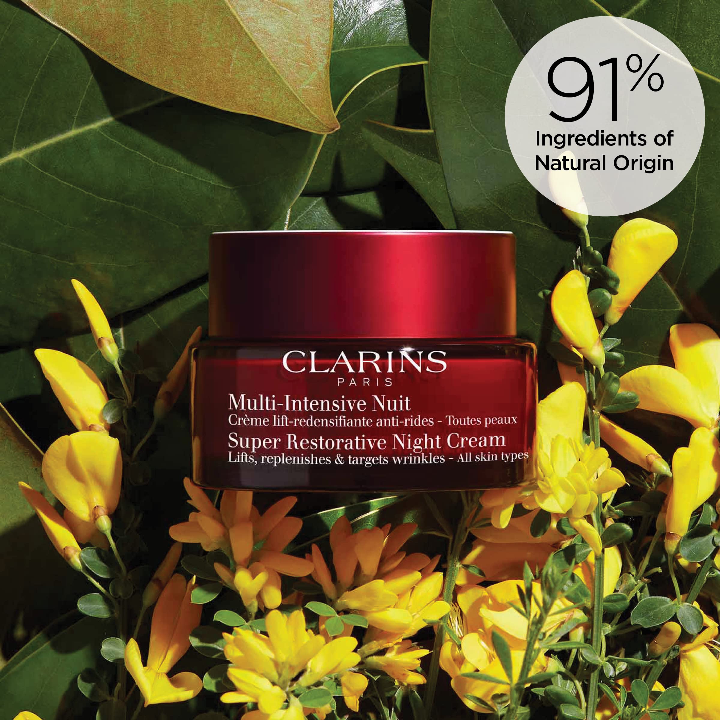 Foto 4 pulgar | Crema De Noche Clarins Super Restauradora Antiedad 50 Ml - Venta Internacional.