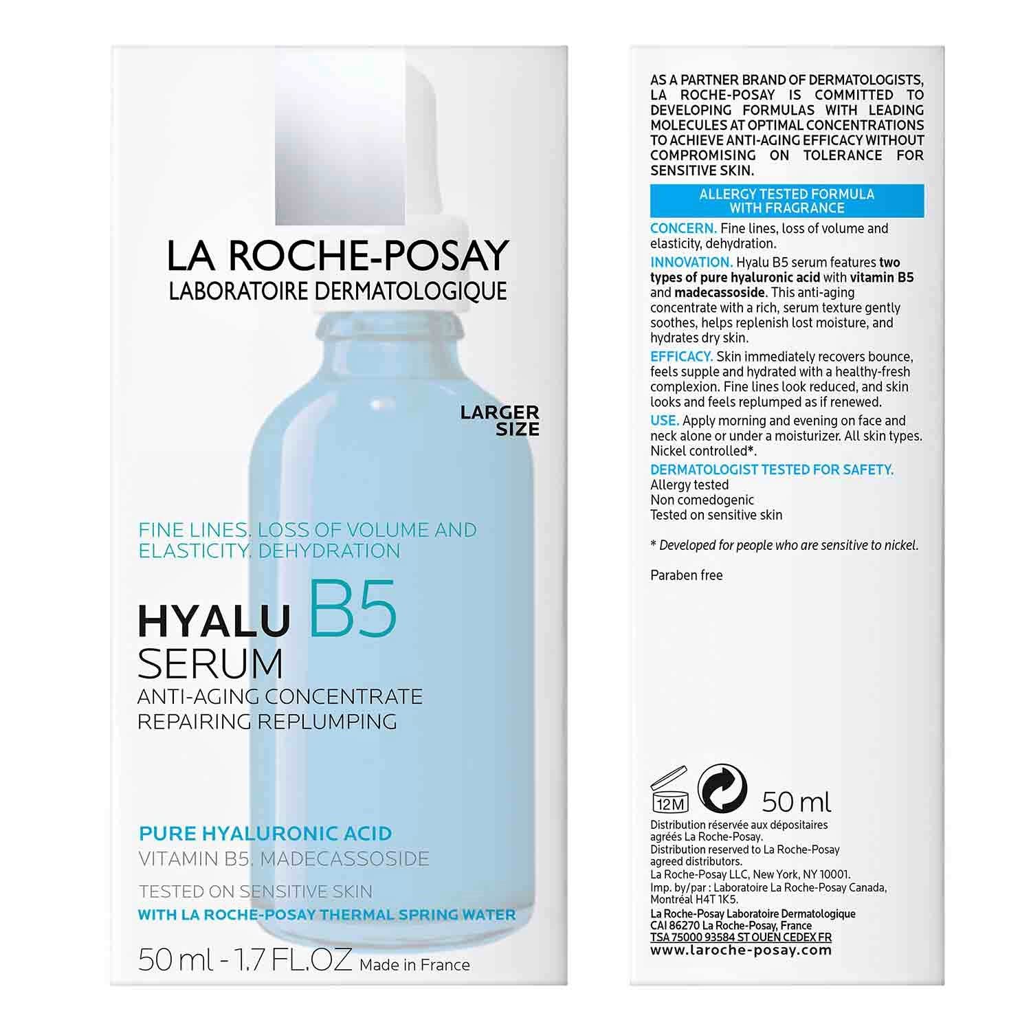 Foto 3 pulgar | Sérum Facial De Ácido Hialurónico Puro Hyalu B5 La Roche-posay - Venta Internacional.