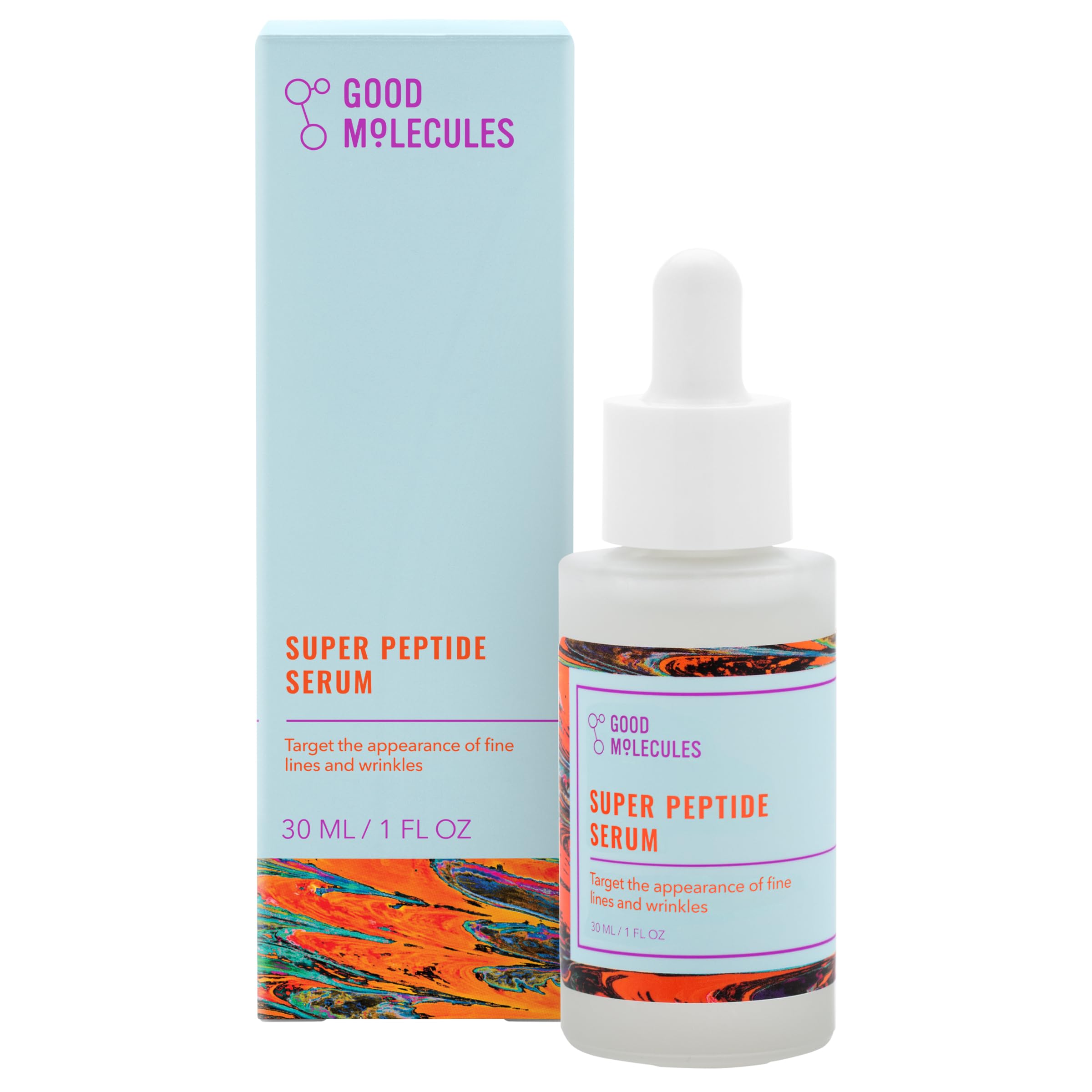 Sérum Good Molecules Super Peptide Antienvejecimiento, 30 Ml - Venta Internacional.