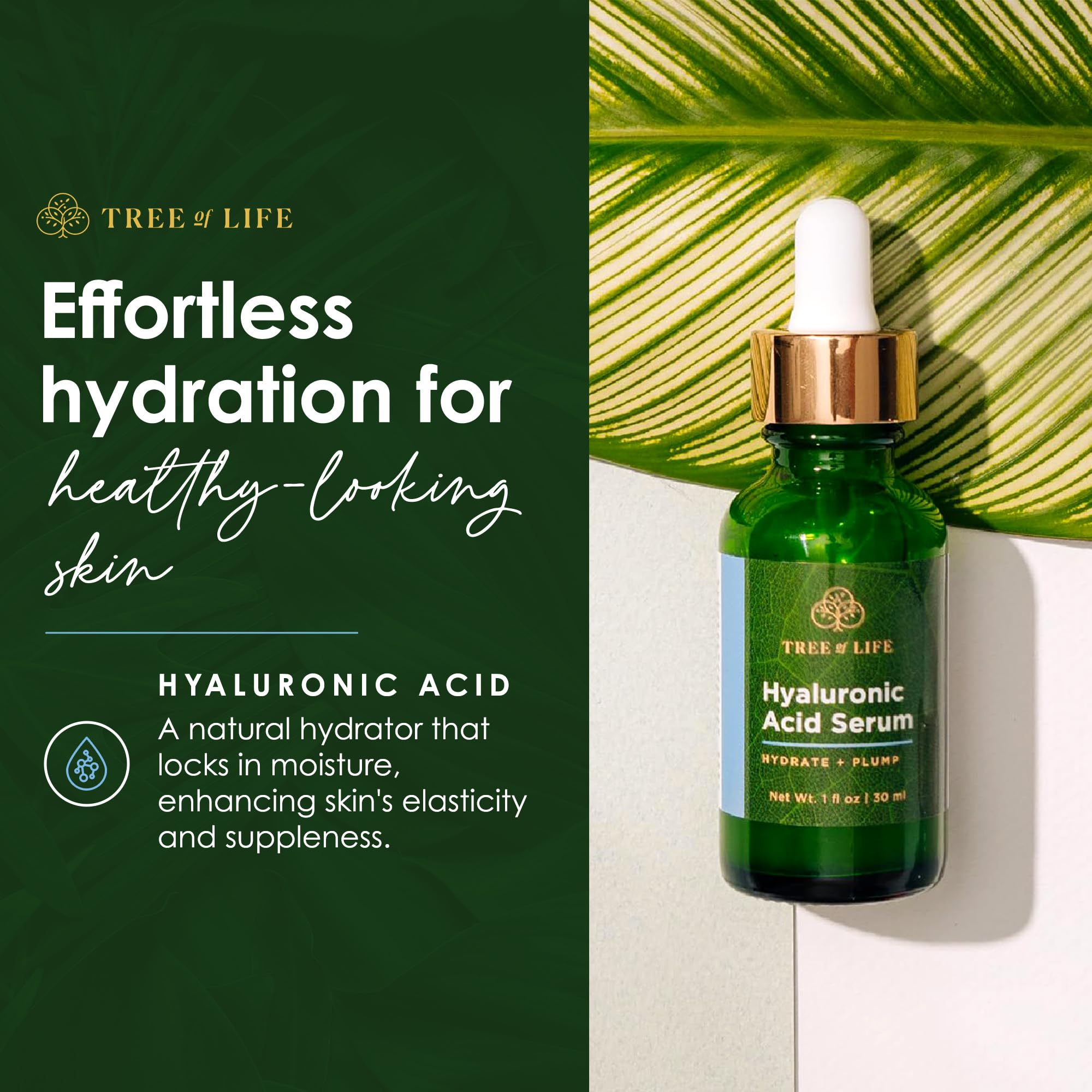 Foto 4 pulgar | Sérum Tree Of Life De Ácido Hialurónico De 60 Ml Para Manchas Oscuras - Venta Internacional.