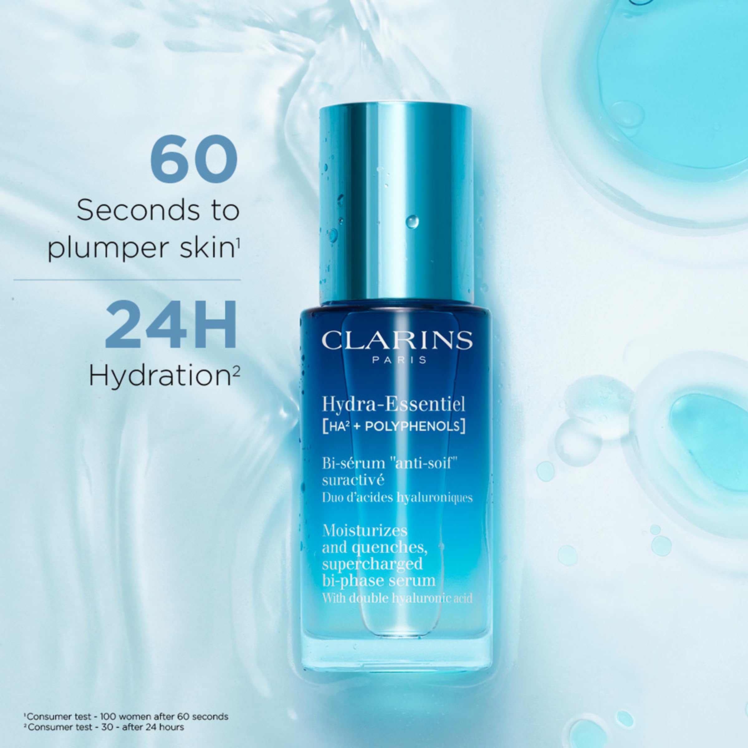 Foto 3 pulgar | Sérum Facial Bifásico Clarins Hydra-essentiel 30 Ml - Venta Internacional.