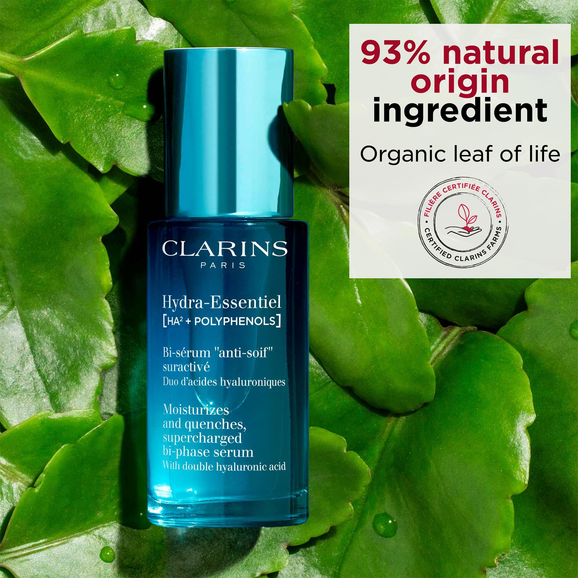 Foto 8 pulgar | Sérum Facial Bifásico Clarins Hydra-essentiel 30 Ml - Venta Internacional.