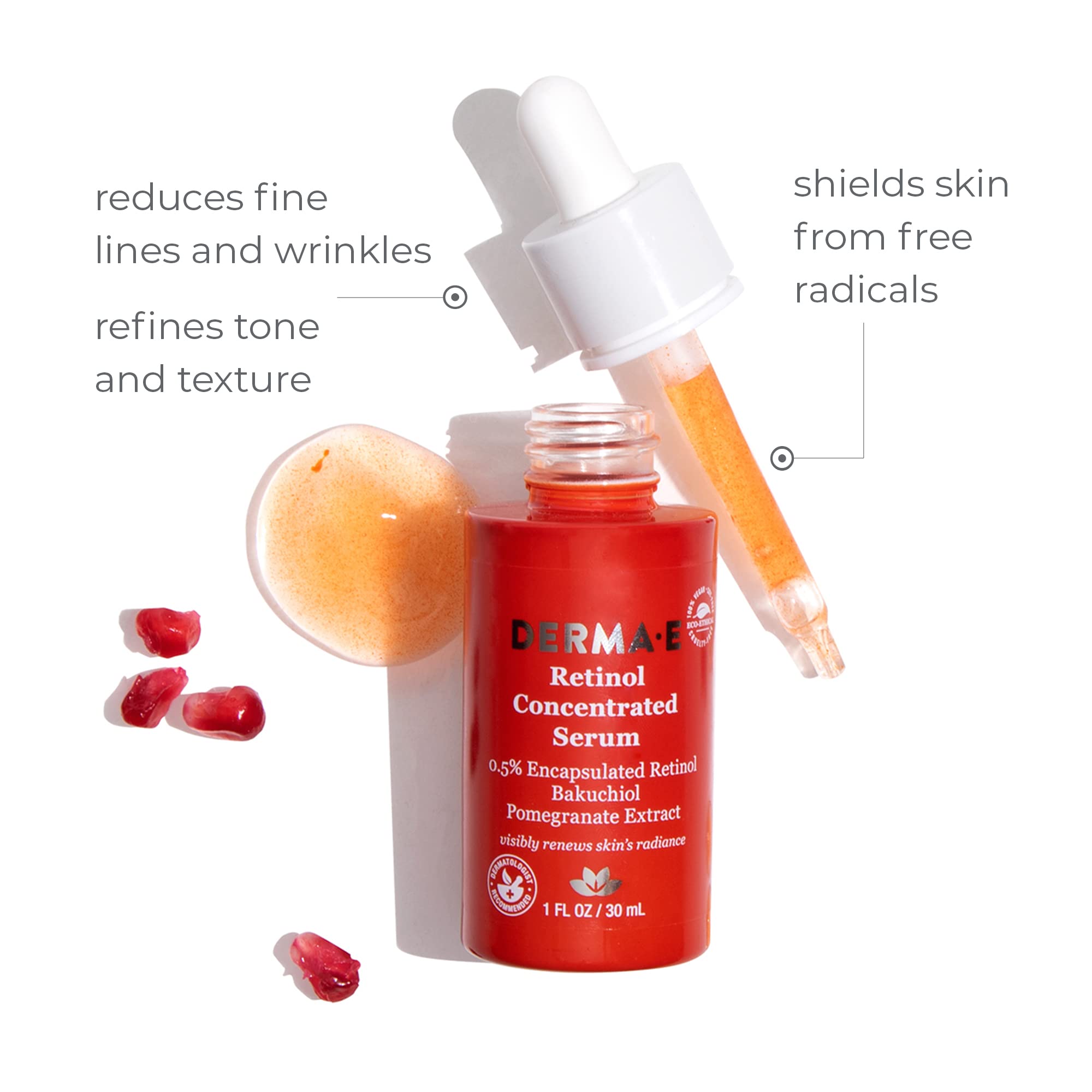 Foto 3 pulgar | Sérum Derma E Con Retinol Antiarrugas De 30 Ml Para Un Brillo Juvenil - Venta Internacional.