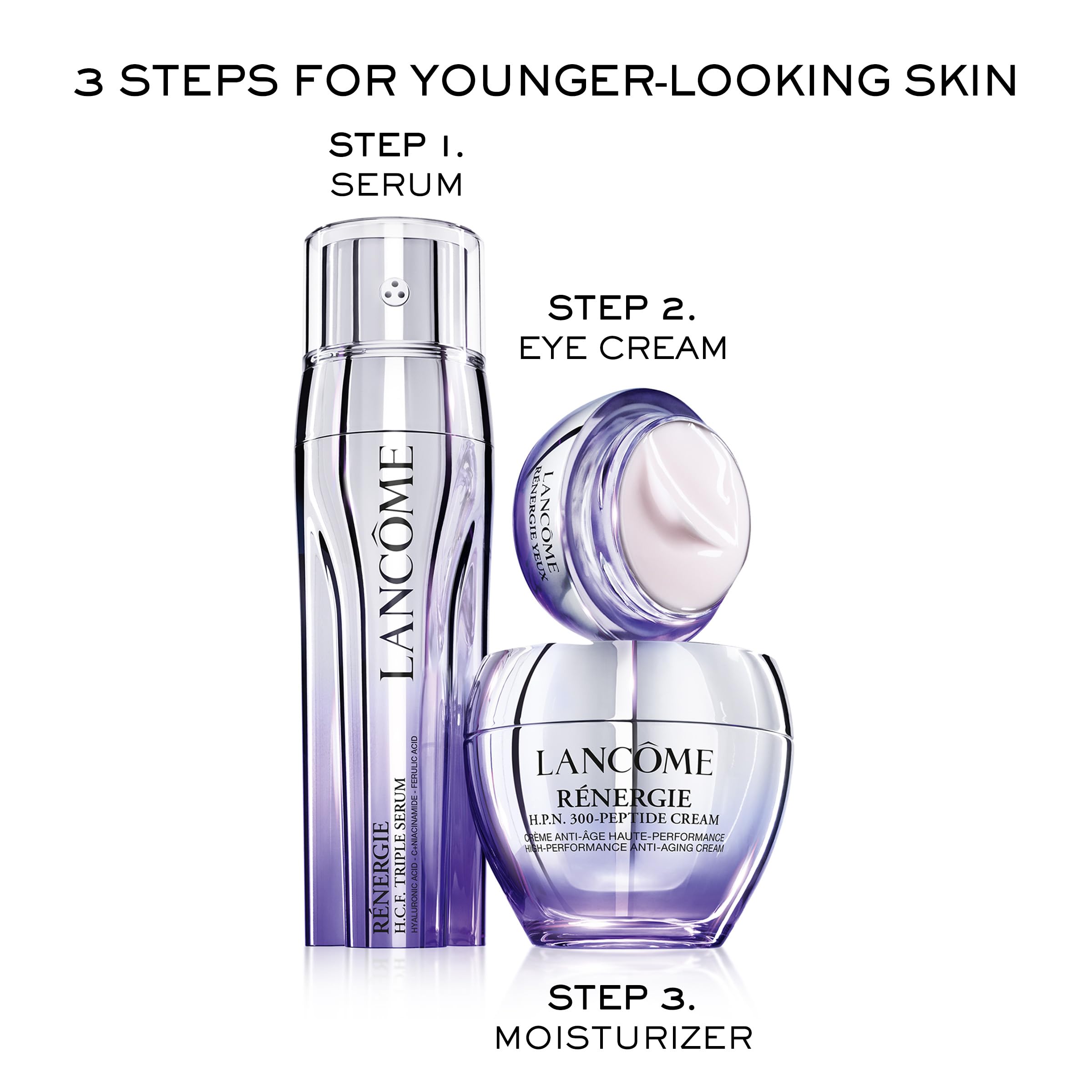 Foto 8 pulgar | Crema Facial Lancôme Rénergie H.p.n 300 Péptidos 30 Ml Con Ácido Hialurónico Y Niacinamida - Venta Internacional.