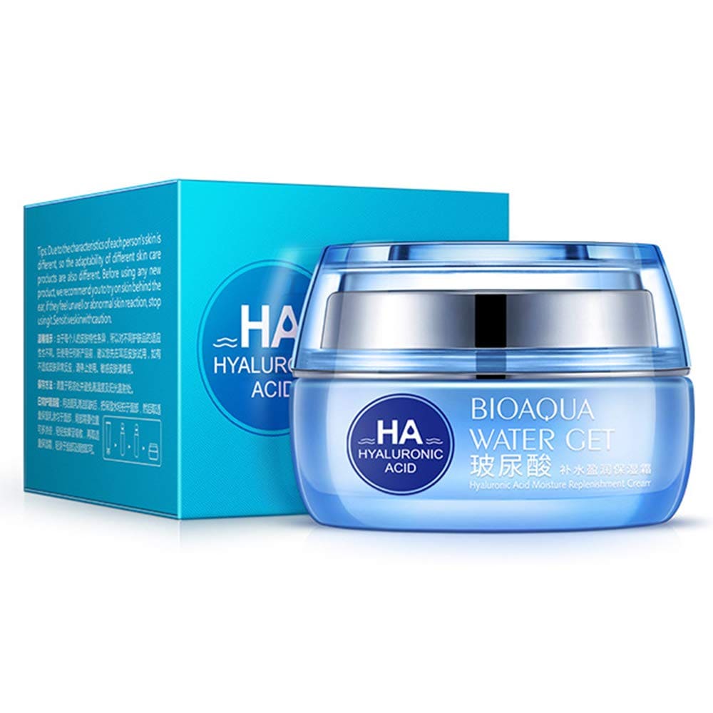 Crema Facial Hidratante Bioaqua Antiedad Con Ácido Hialurónico - Venta Internacional. $569