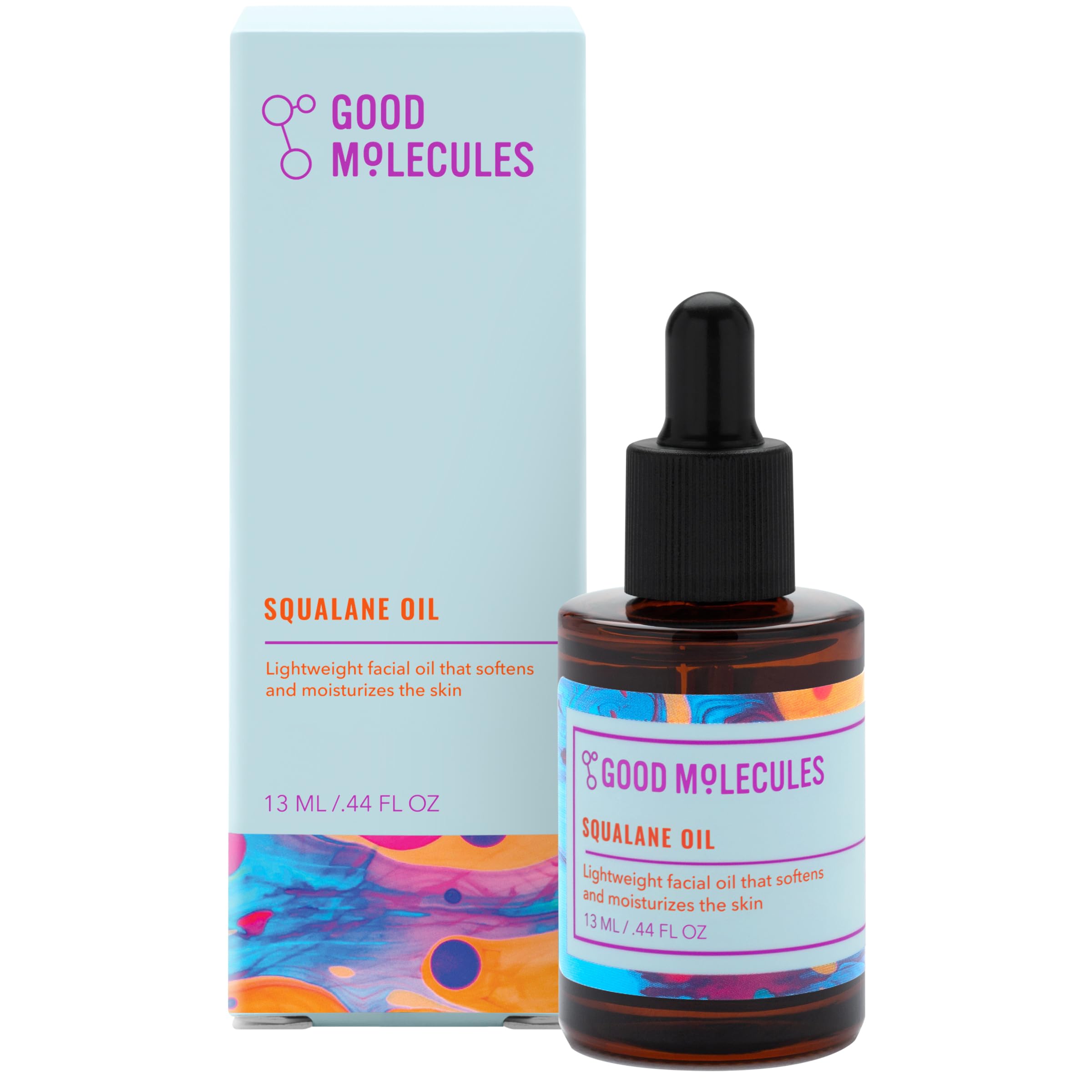 Aceite Hidratante De Escualano Good Molecules, 13 Ml/.44 Oz, Para Rostro - Venta Internacional.