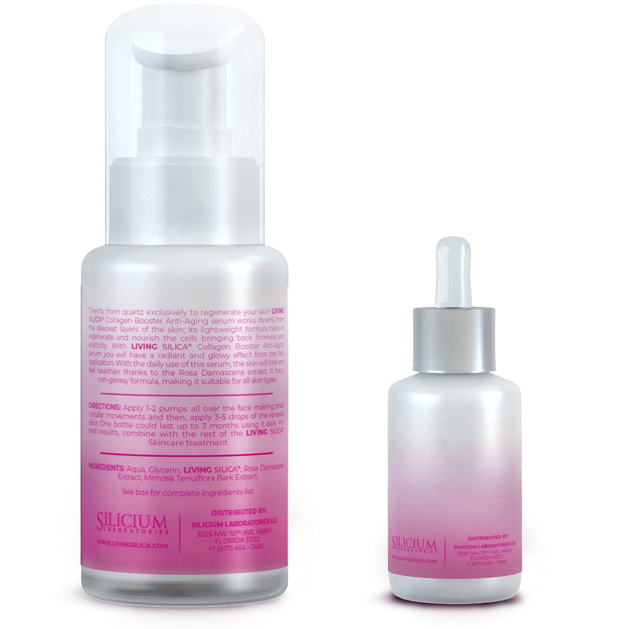 Foto 4 pulgar | Sérum Antienvejecimiento Orgono Living Silica 25 Ml + 50 Ml - Venta Internacional.