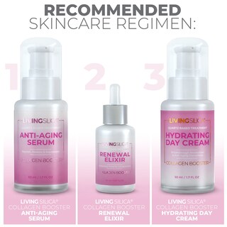 Foto 4 | Sérum Antienvejecimiento Orgono Living Silica 25 Ml + 50 Ml - Venta Internacional.