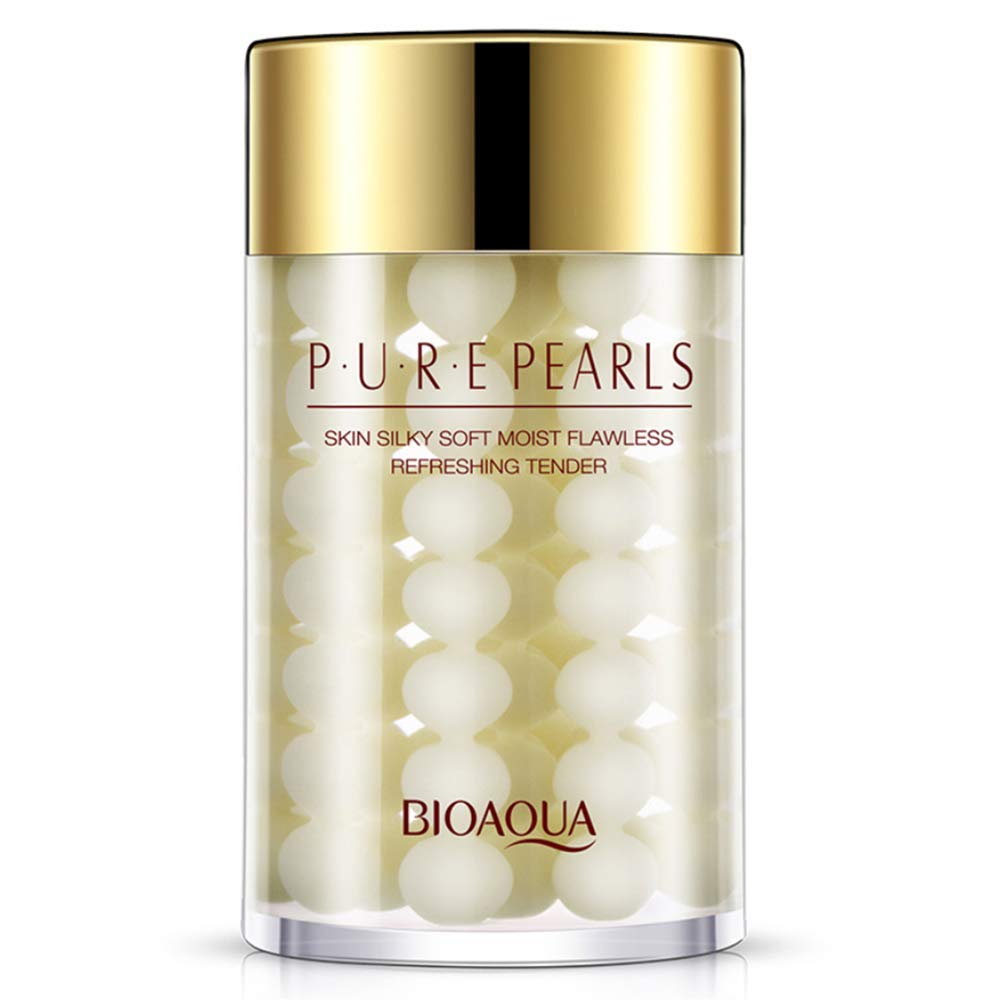 Foto 3 pulgar | Crema Facial Hidratante Bioaqua Pure Silk Pearl 120g - Venta Internacional.