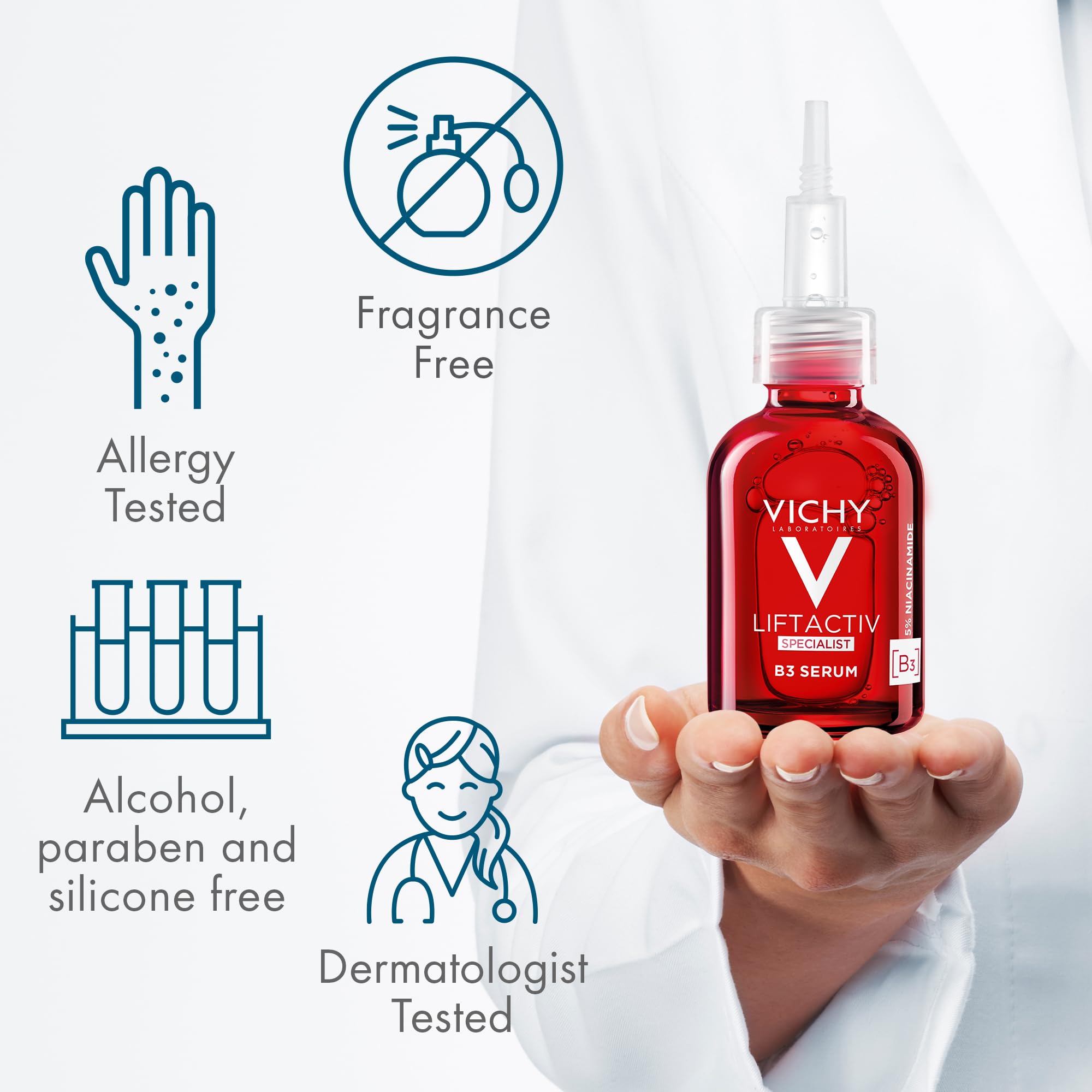 Foto 6 pulgar | Sérum Corrector De Decoloración Con Niacinamida Vichy Liftactiv B3 - Venta Internacional.