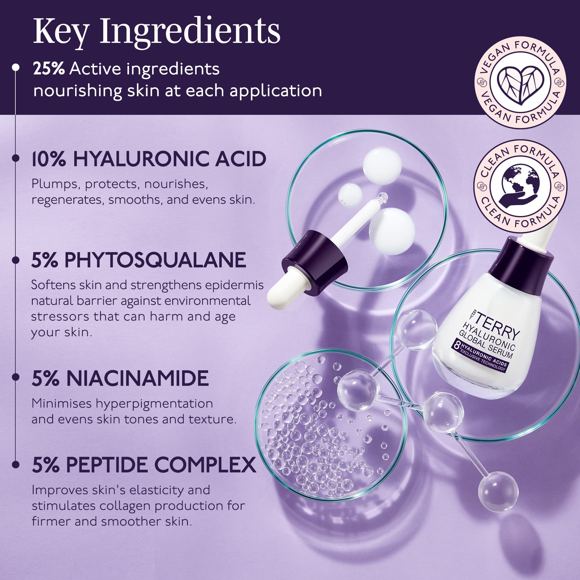Foto 7 pulgar | El Sérum Hyaluronic Global Face De 30 Ml De Terry Reduce Las Arrugas - Venta Internacional.