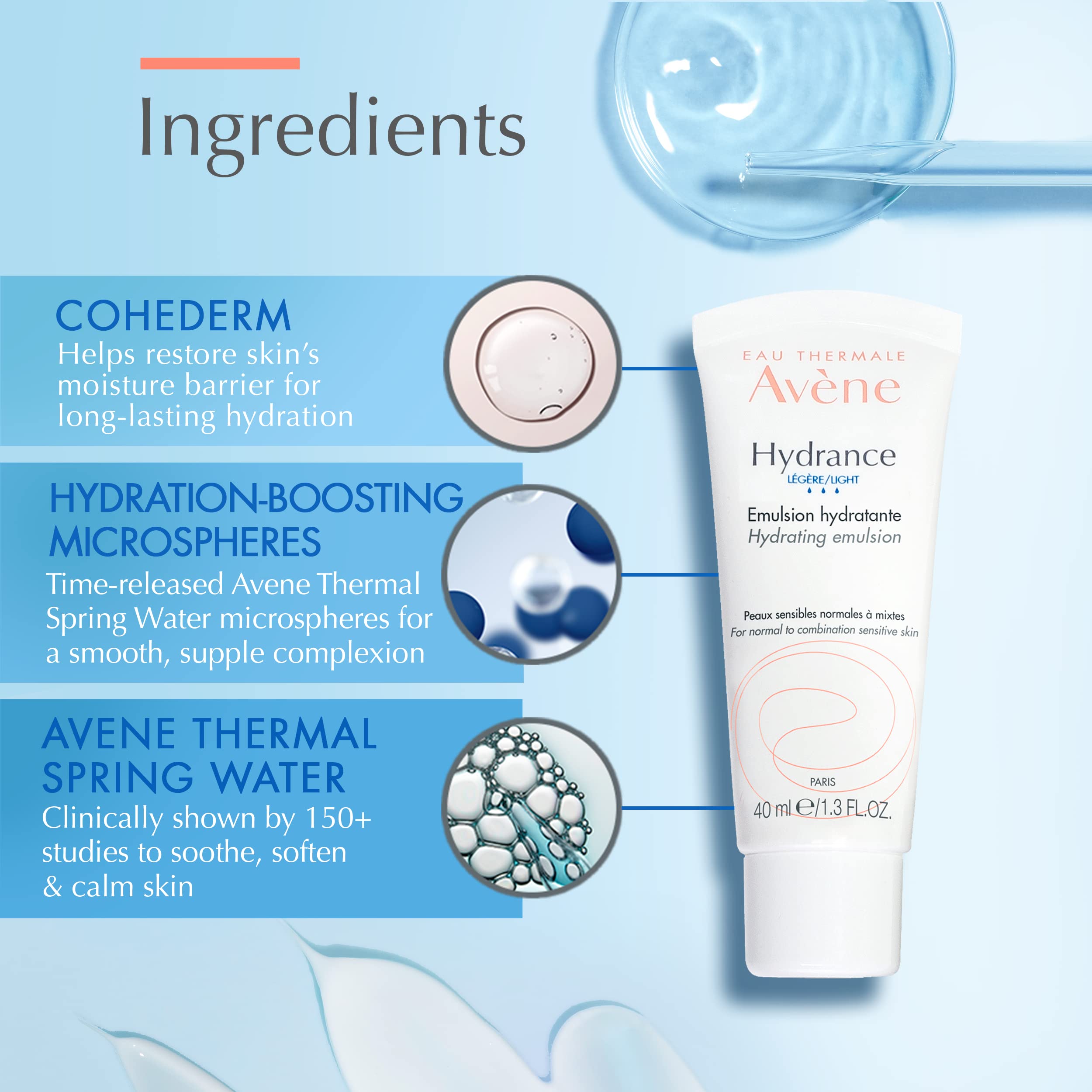 Foto 4 | Crema Hidratante Eau Thermale Avène Hydrance Rich 40ml - Venta Internacional.