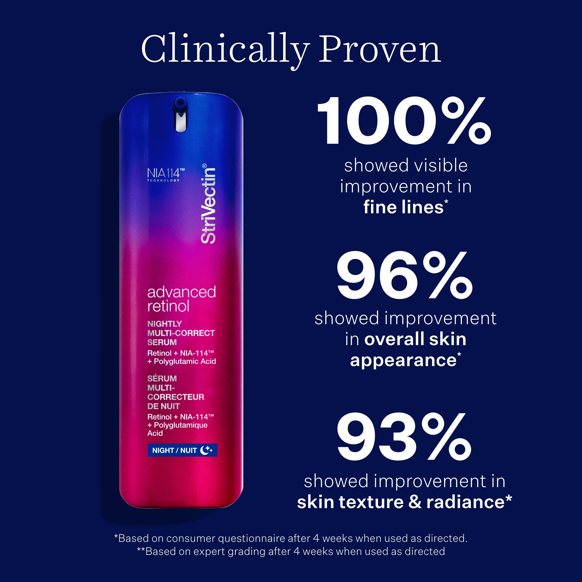 Foto 5 pulgar | Sérum Strivectin Advanced Retinol Multi-correct Nocturno - Venta Internacional