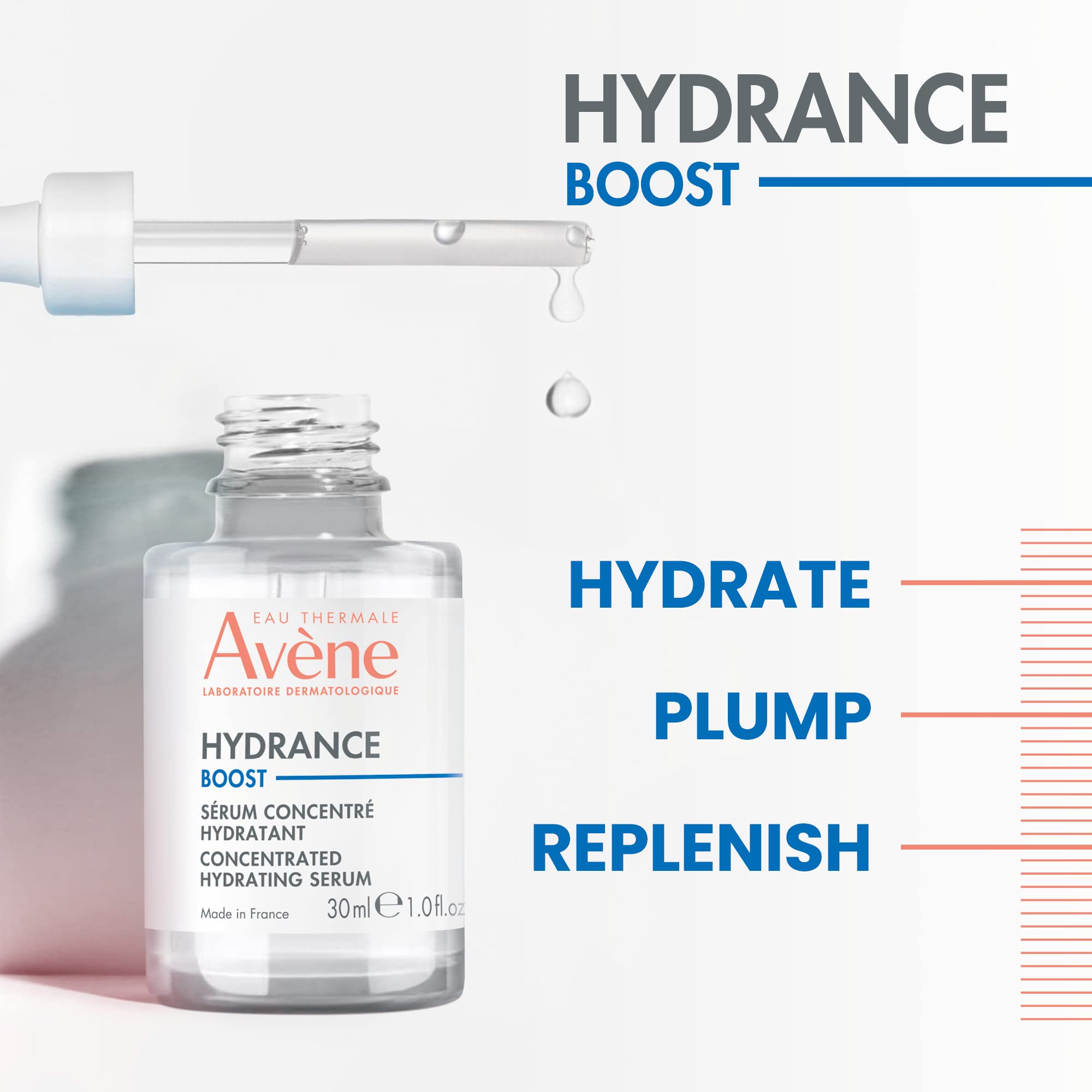 Foto 3 pulgar | Sérum Hidratante Concentrado Eau Thermale Avène Hydrance Boost 48 Horas De Hidratación Ácido Hialu - Venta Internaci