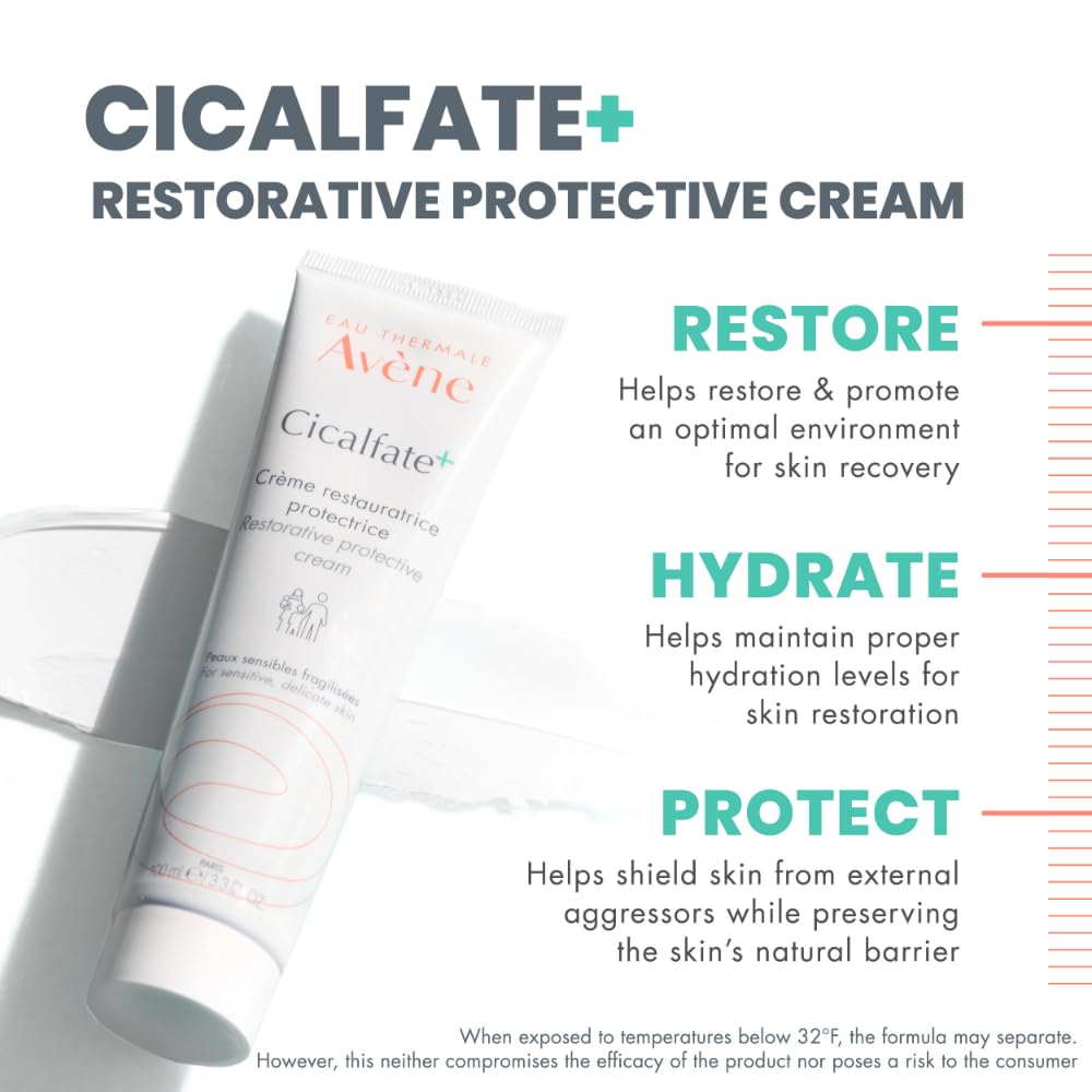 Foto 3 pulgar | Crema Eau Thermale Avène Cicalfate Restauradora 100 Ml - Venta Internacional