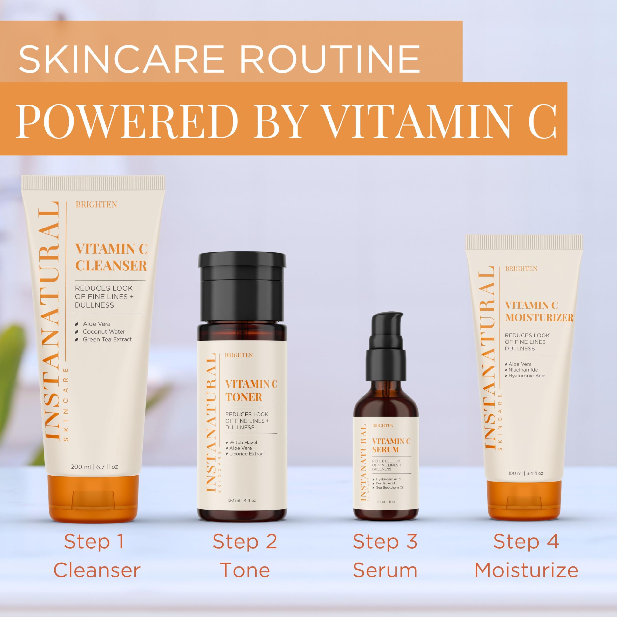 Foto 6 pulgar | Sérum Facial Instanatural Vitamina C Iluminador 30 Ml - Venta Internacional