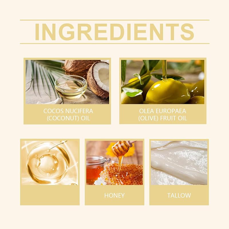 Foto 5 pulgar | Bálsamo De Ternera Batido Con Sebo Y Miel De Animales Alimentados Con Pasto Para La Piel, 60 Ml - Venta Internacional.